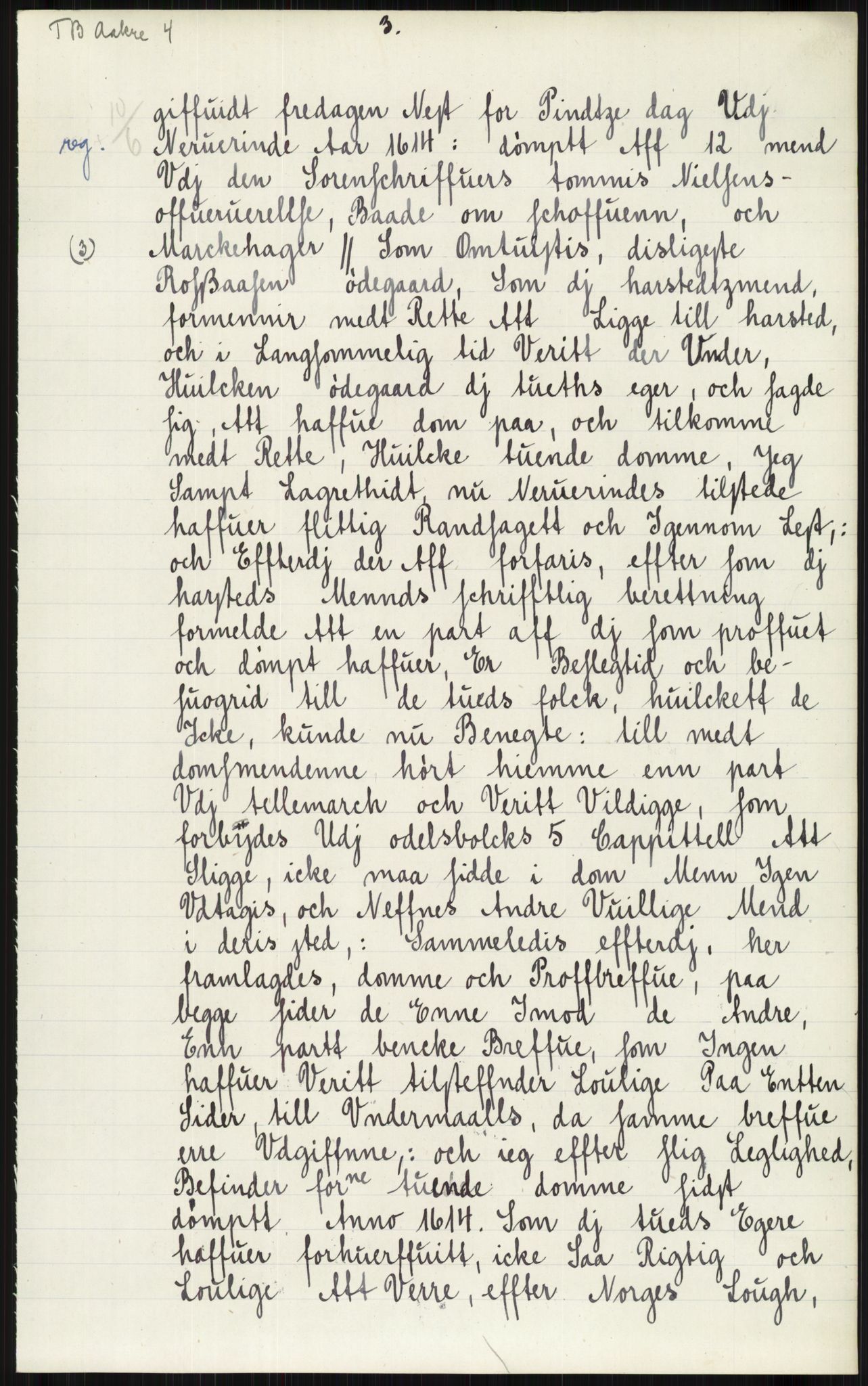 Samlinger til kildeutgivelse, Diplomavskriftsamlingen, AV/RA-EA-4053/H/Ha, p. 12