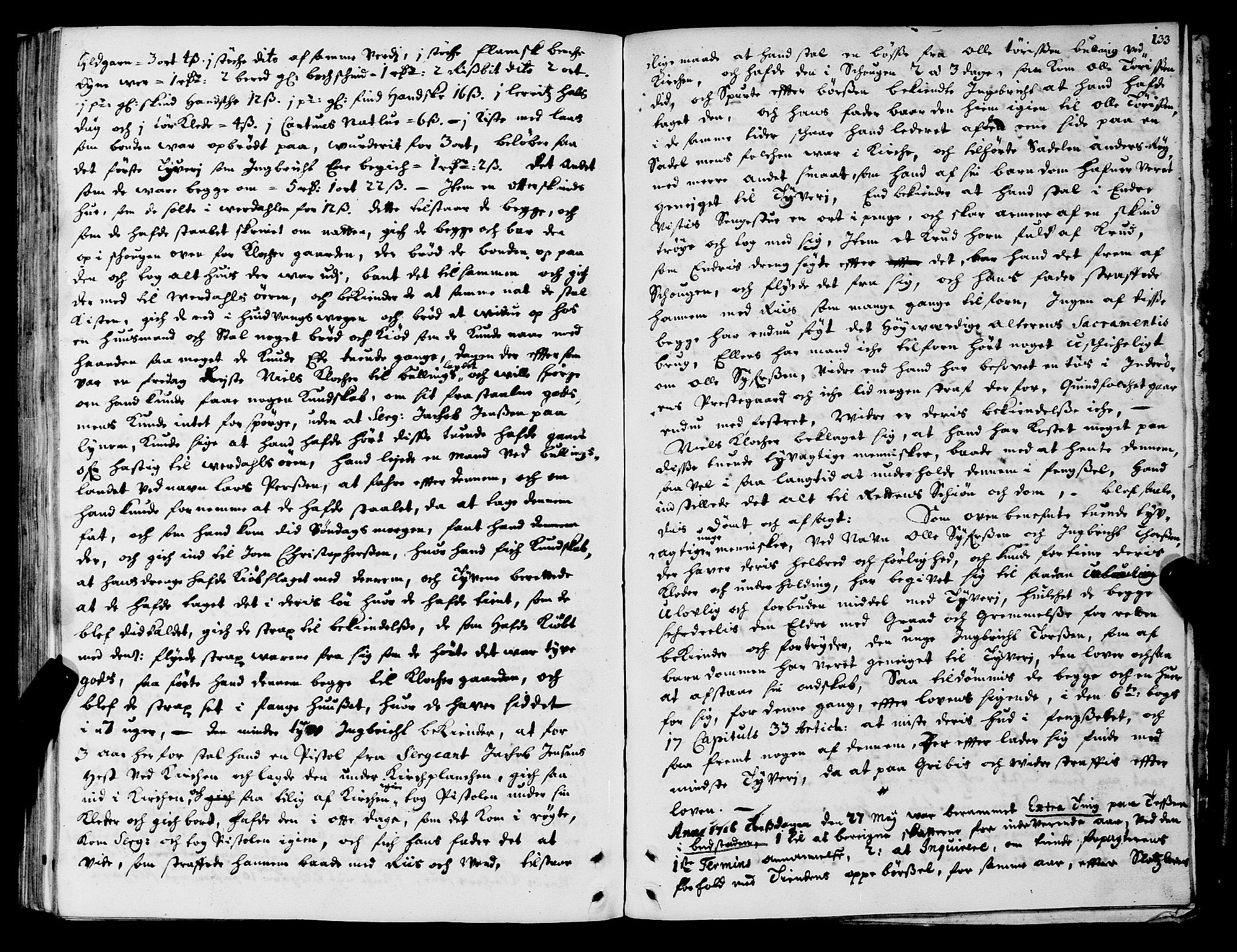 Inderøy sorenskriveri, AV/SAT-A-4147/1/1/1A/L0005: Tingbok, 1703-1706, p. 132b-133a