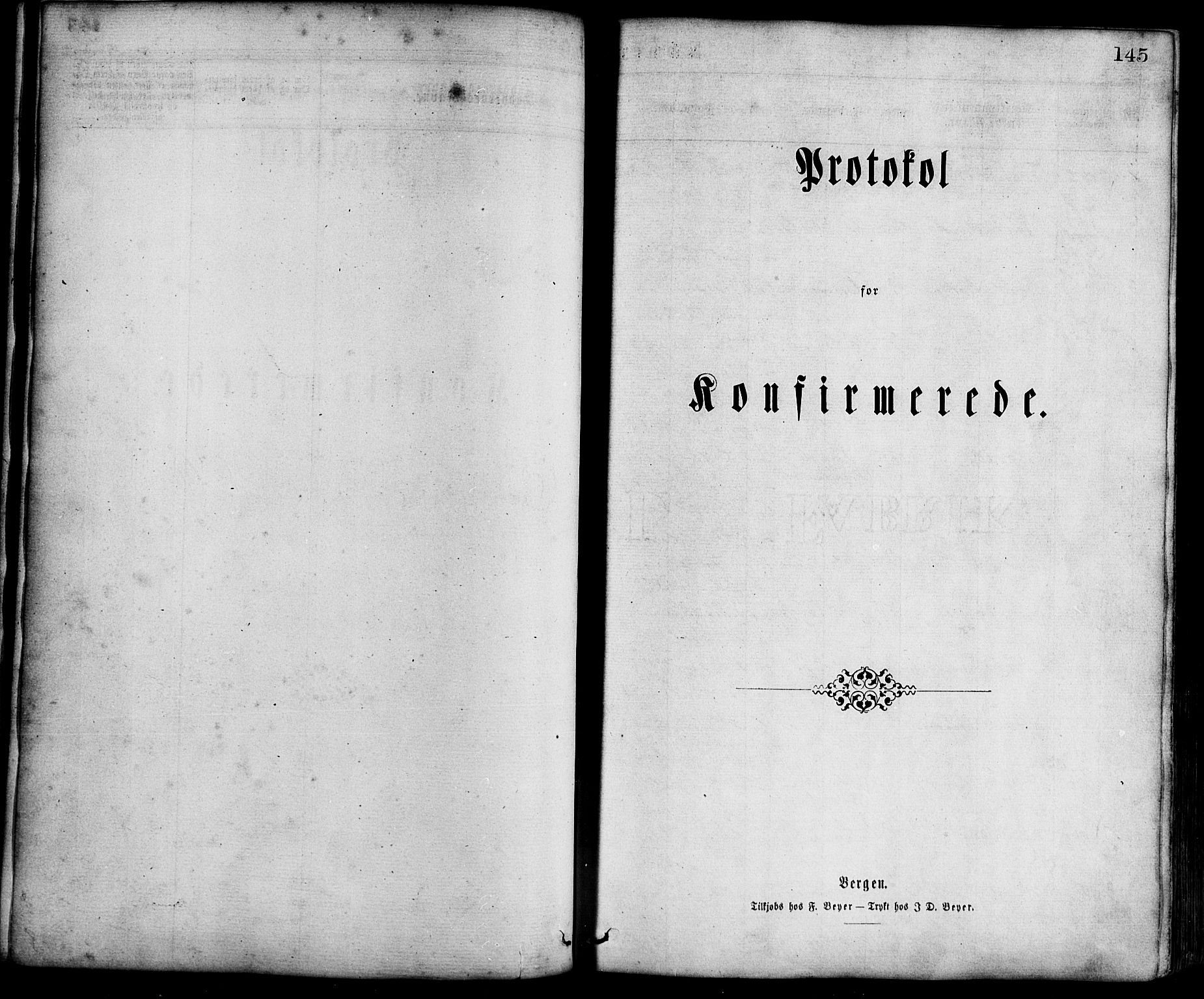 Davik sokneprestembete, AV/SAB-A-79701/H/Haa/Haaa/L0006: Parish register (official) no. A 6, 1867-1881, p. 145