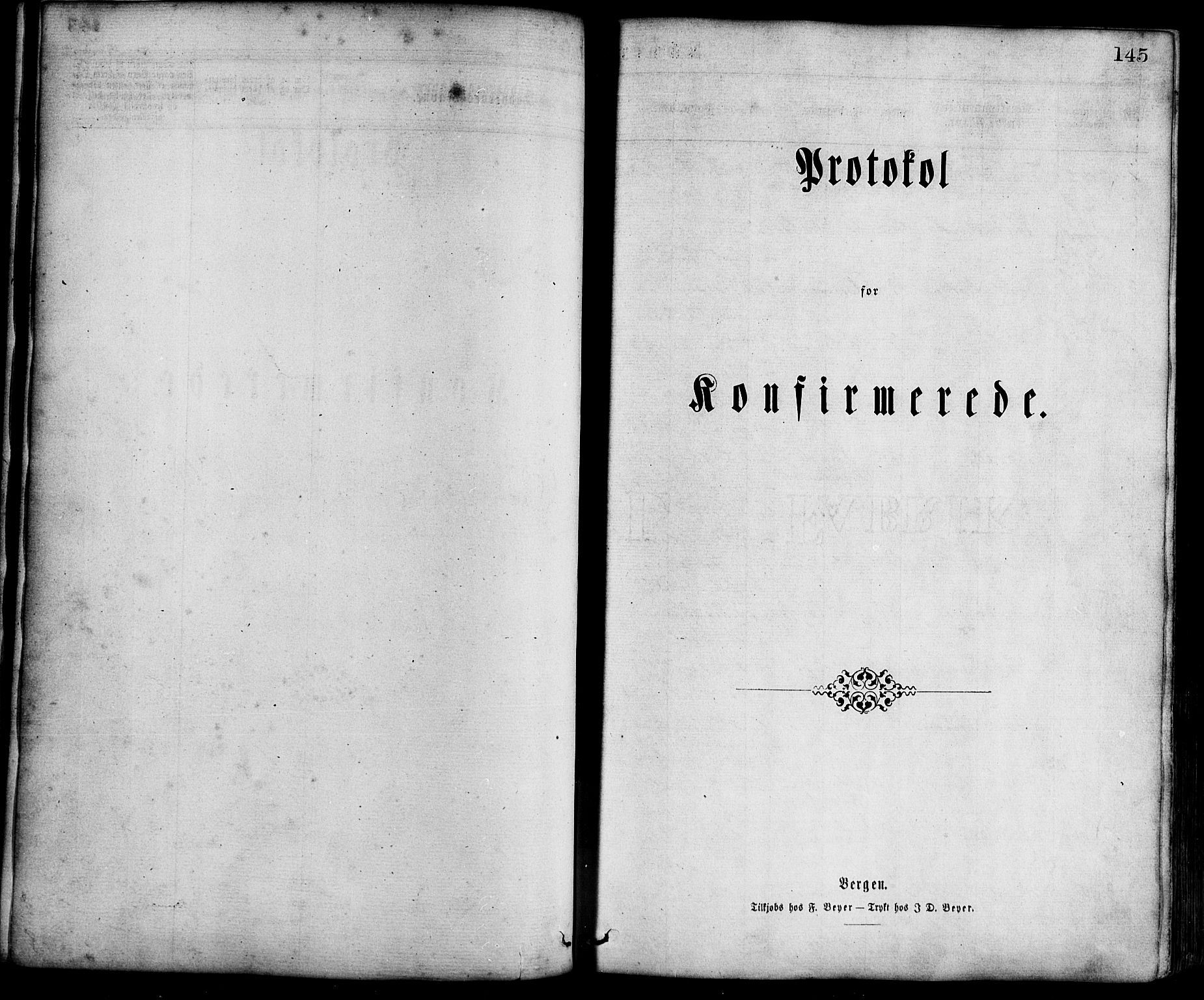 Davik sokneprestembete, AV/SAB-A-79701/H/Haa/Haaa/L0006: Parish register (official) no. A 6, 1867-1881, p. 145