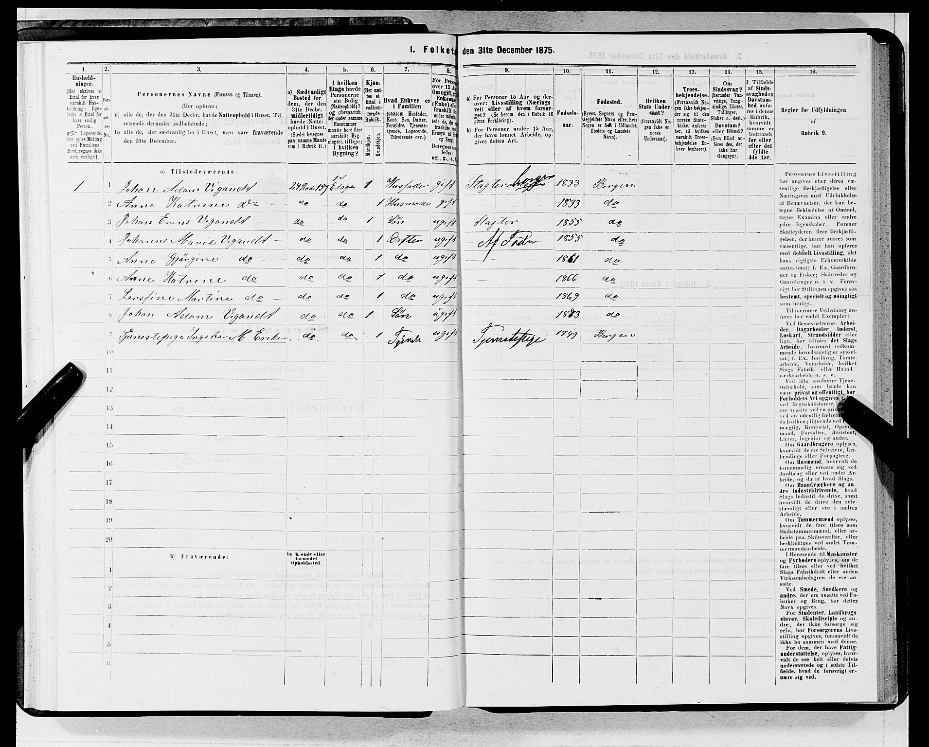 SAB, 1875 census for 1301 Bergen, 1875, p. 6021