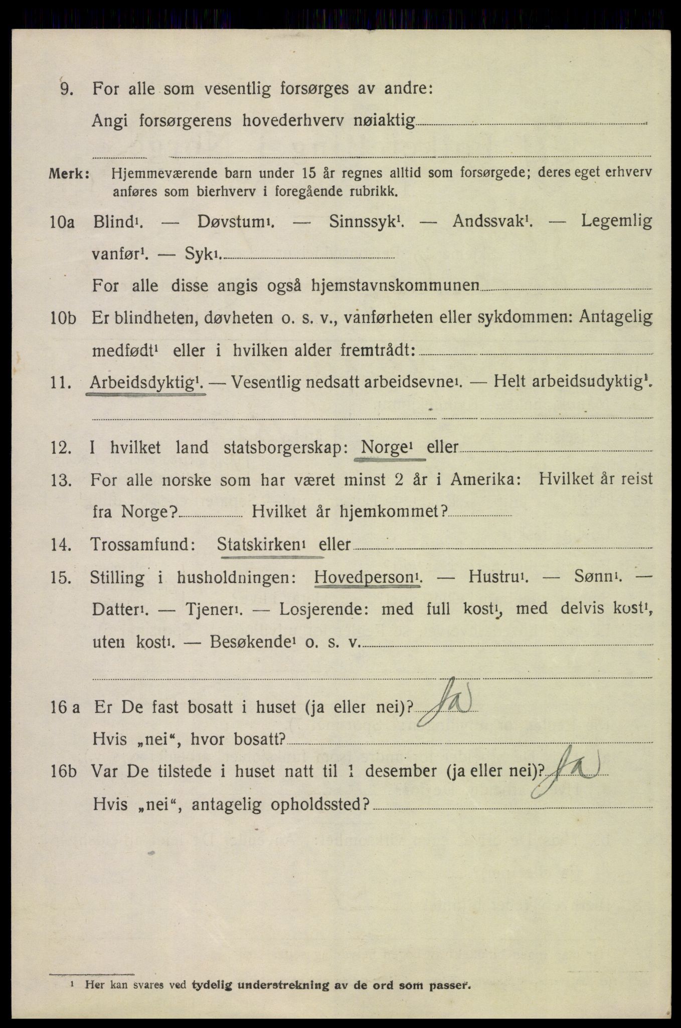 SAH, 1920 census for Engerdal, 1920, p. 2748