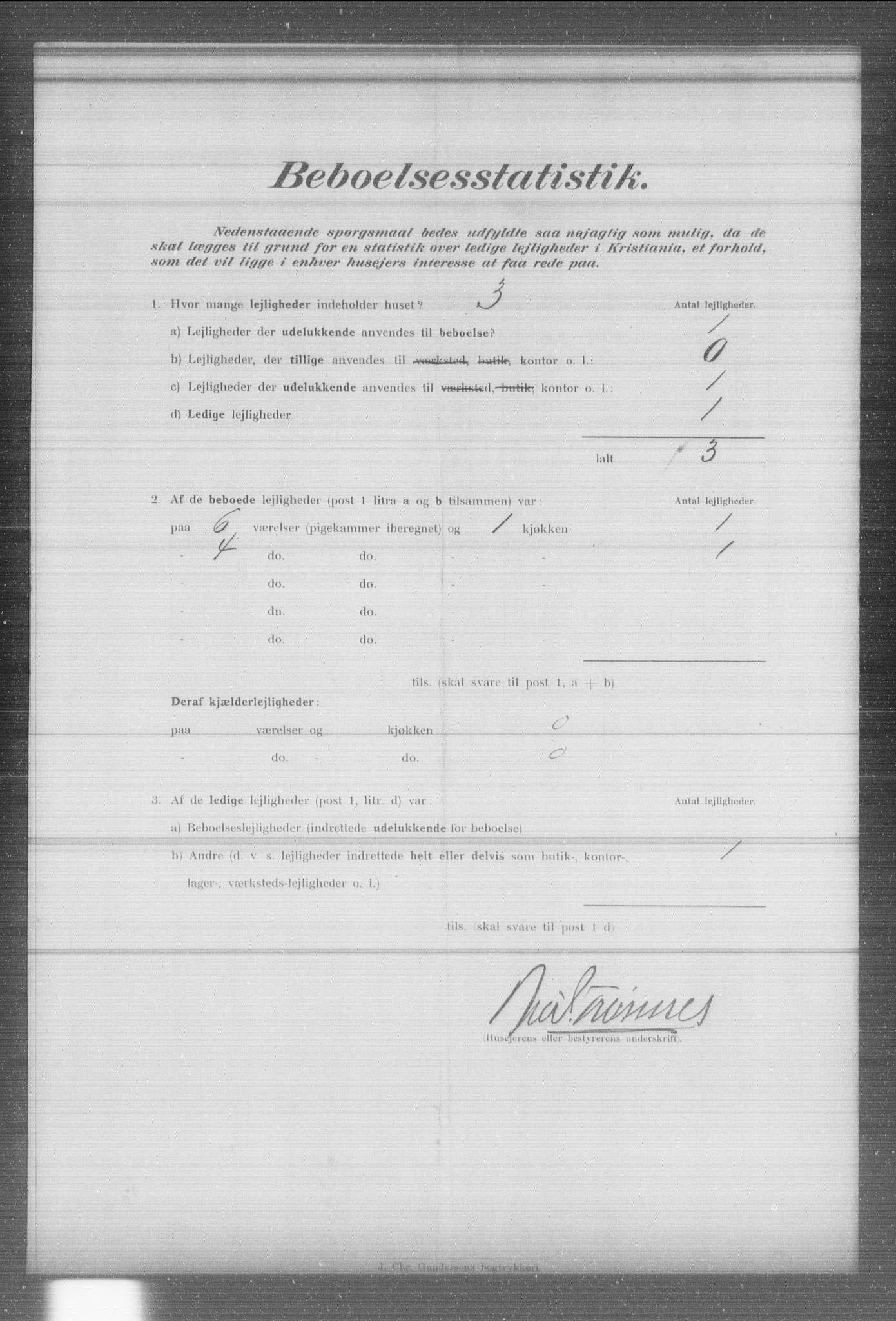 OBA, Municipal Census 1902 for Kristiania, 1902, p. 8800