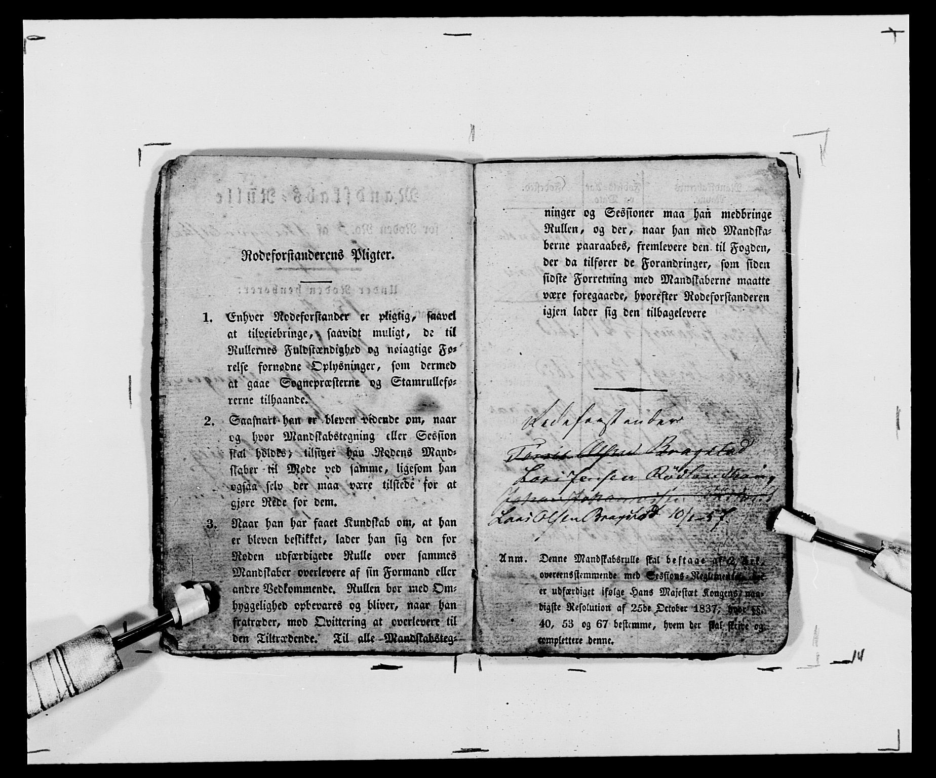 Generalitets- og kommissariatskollegiet, Det kongelige norske kommissariatskollegium, AV/RA-EA-5420/E/Eh/L0120: Tingvollske kompani, 1850-1870, p. 14