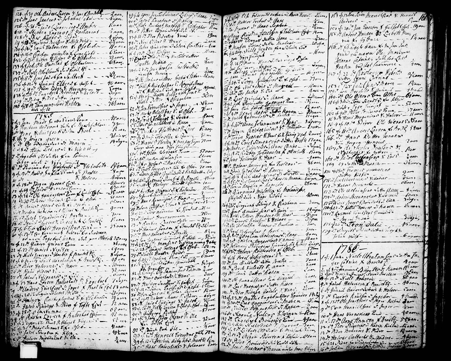 Gjerpen kirkebøker, SAKO/A-265/F/Fa/L0002: Parish register (official) no. I 2, 1747-1795, p. 161