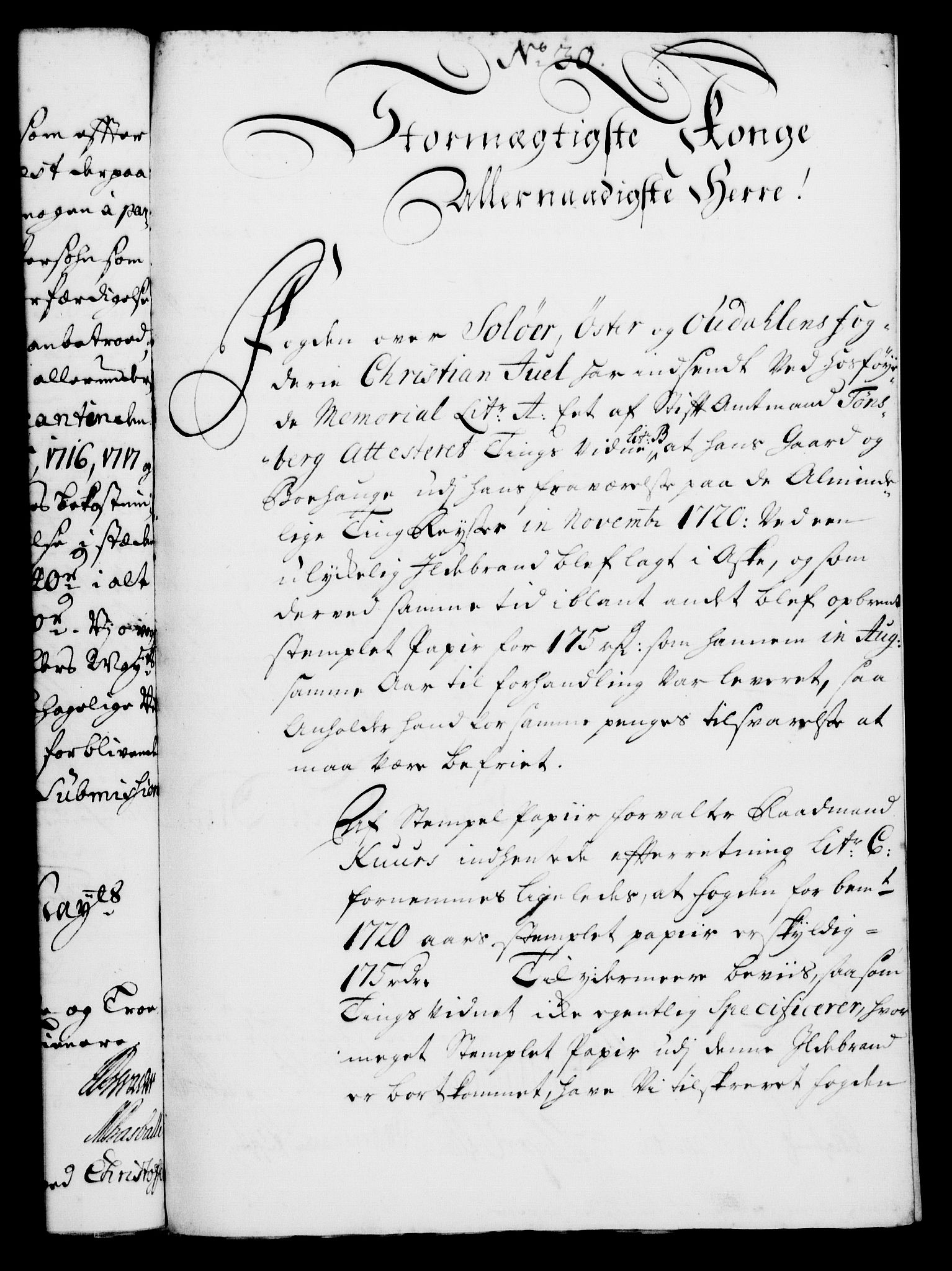 Rentekammeret, Kammerkanselliet, RA/EA-3111/G/Gf/Gfa/L0005: Norsk relasjons- og resolusjonsprotokoll (merket RK 52.5), 1722, p. 146