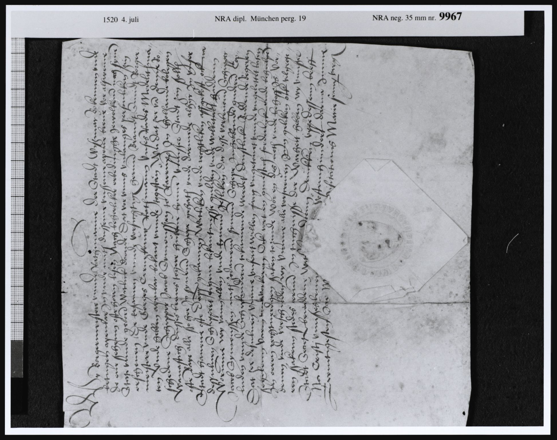 Riksarkivets diplomsamling, AV/RA-EA-5965/F13/F13a/L0004: Pergament nr. 17, 19, 23, 31, 1520-1522, p. 5