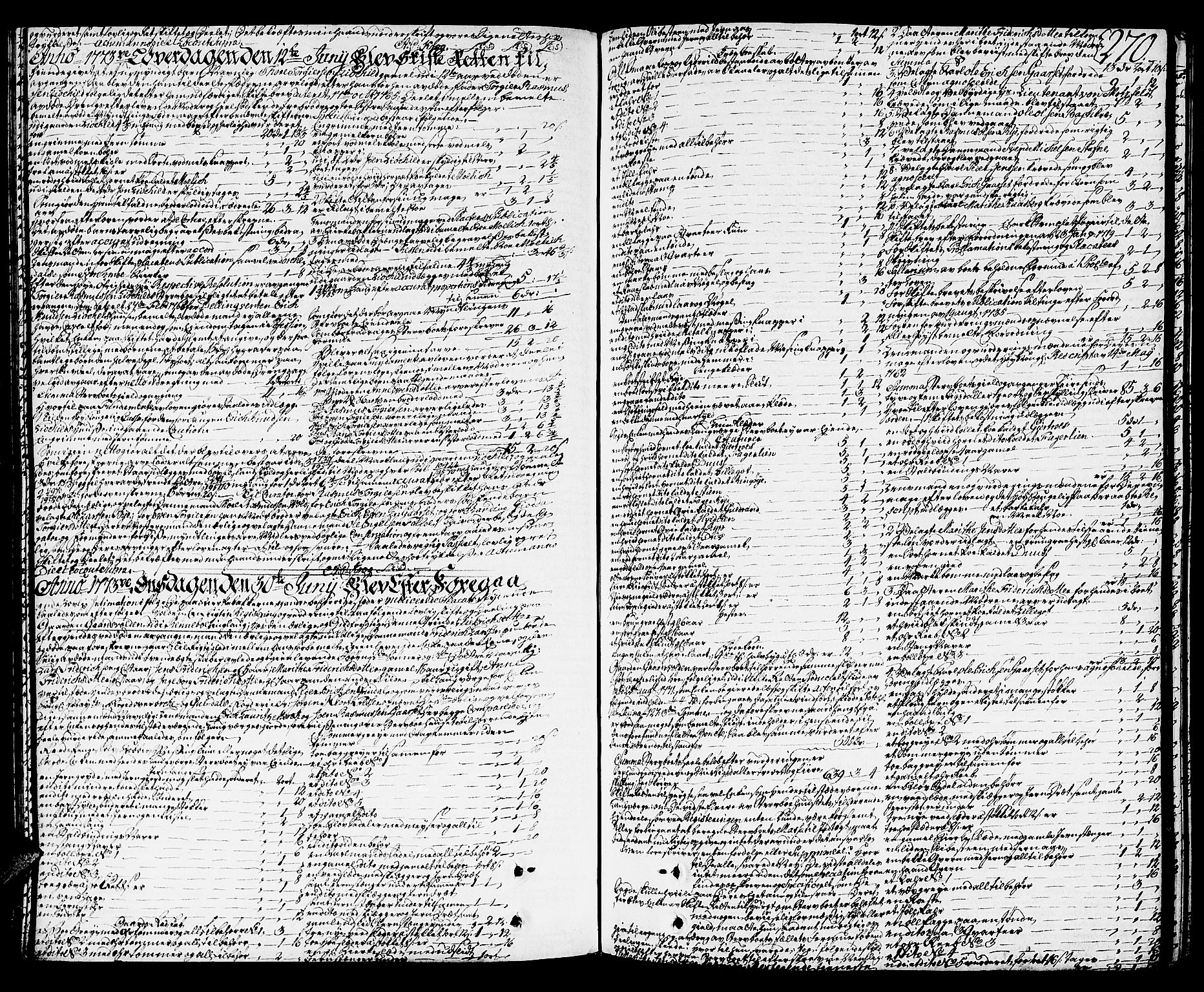 Orkdal sorenskriveri, SAT/A-4169/1/3/3Aa/L0007: Skifteprotokoller, 1767-1782, p. 269b-270a