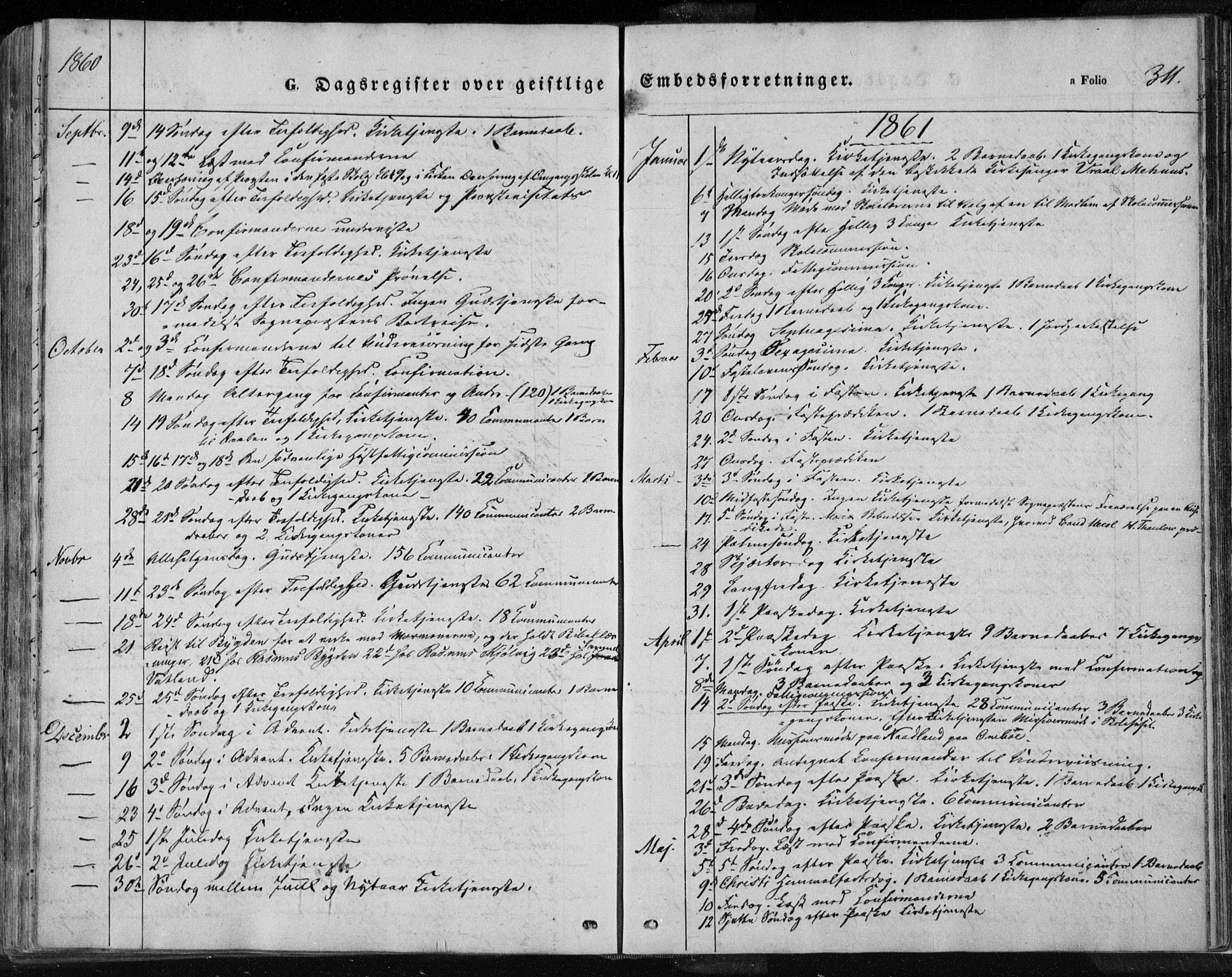 Jelsa sokneprestkontor, SAST/A-101842/01/IV: Parish register (official) no. A 7, 1854-1866, p. 311