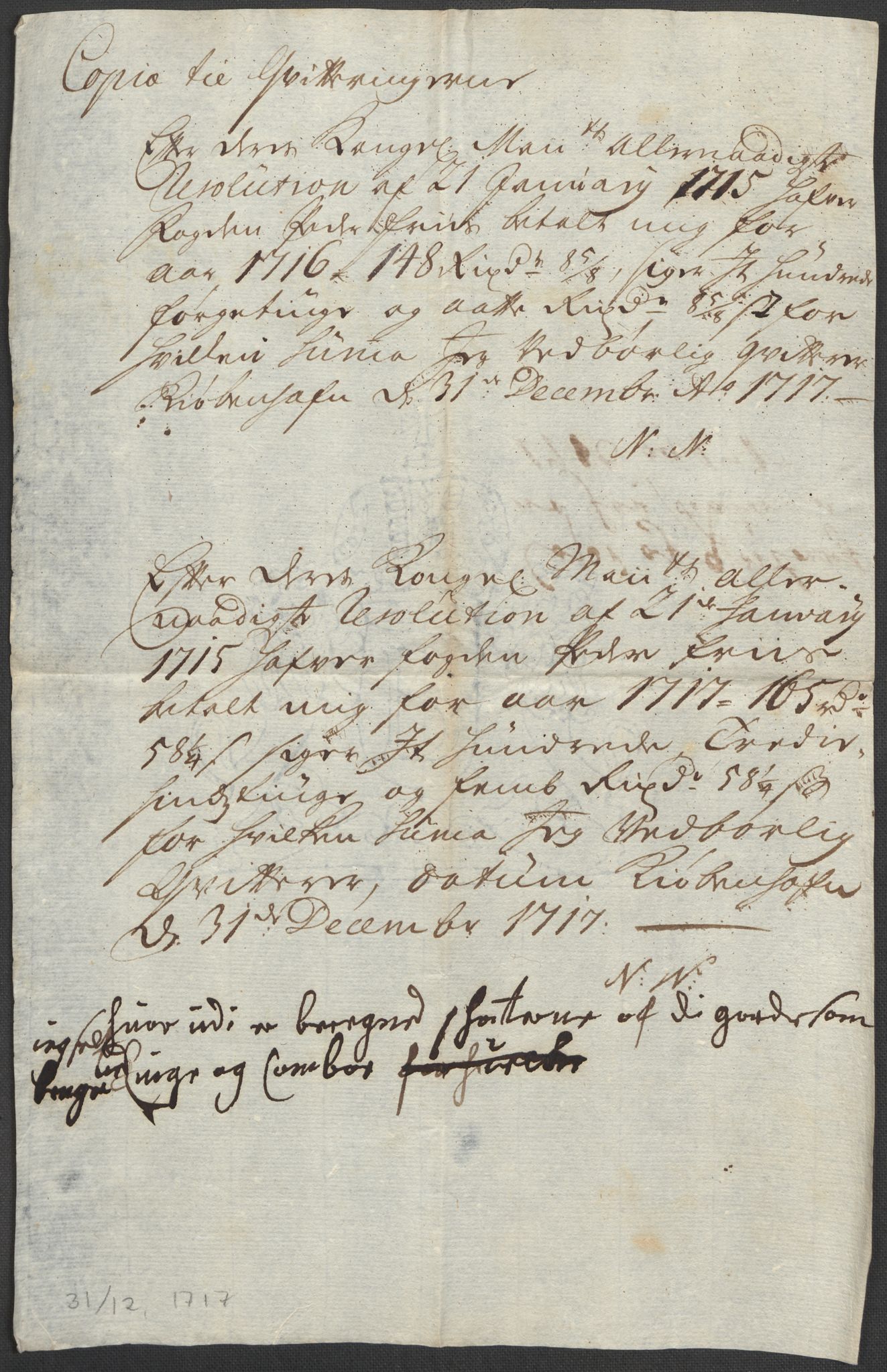 Riksarkivets diplomsamling, AV/RA-EA-5965/F12/L0004: Pk. 7 (I), 1490-1729, p. 196