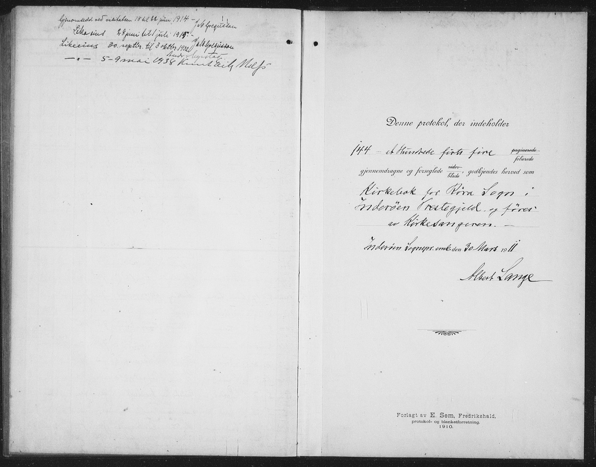 Ministerialprotokoller, klokkerbøker og fødselsregistre - Nord-Trøndelag, SAT/A-1458/731/L0312: Parish register (copy) no. 731C03, 1911-1935