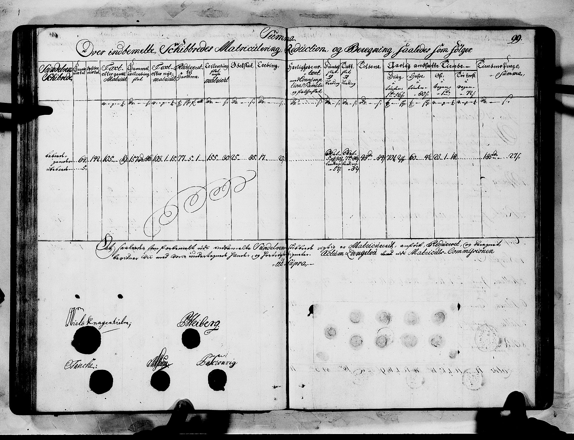 Rentekammeret inntil 1814, Realistisk ordnet avdeling, RA/EA-4070/N/Nb/Nbf/L0151: Sunnmøre matrikkelprotokoll, 1724, p. 103