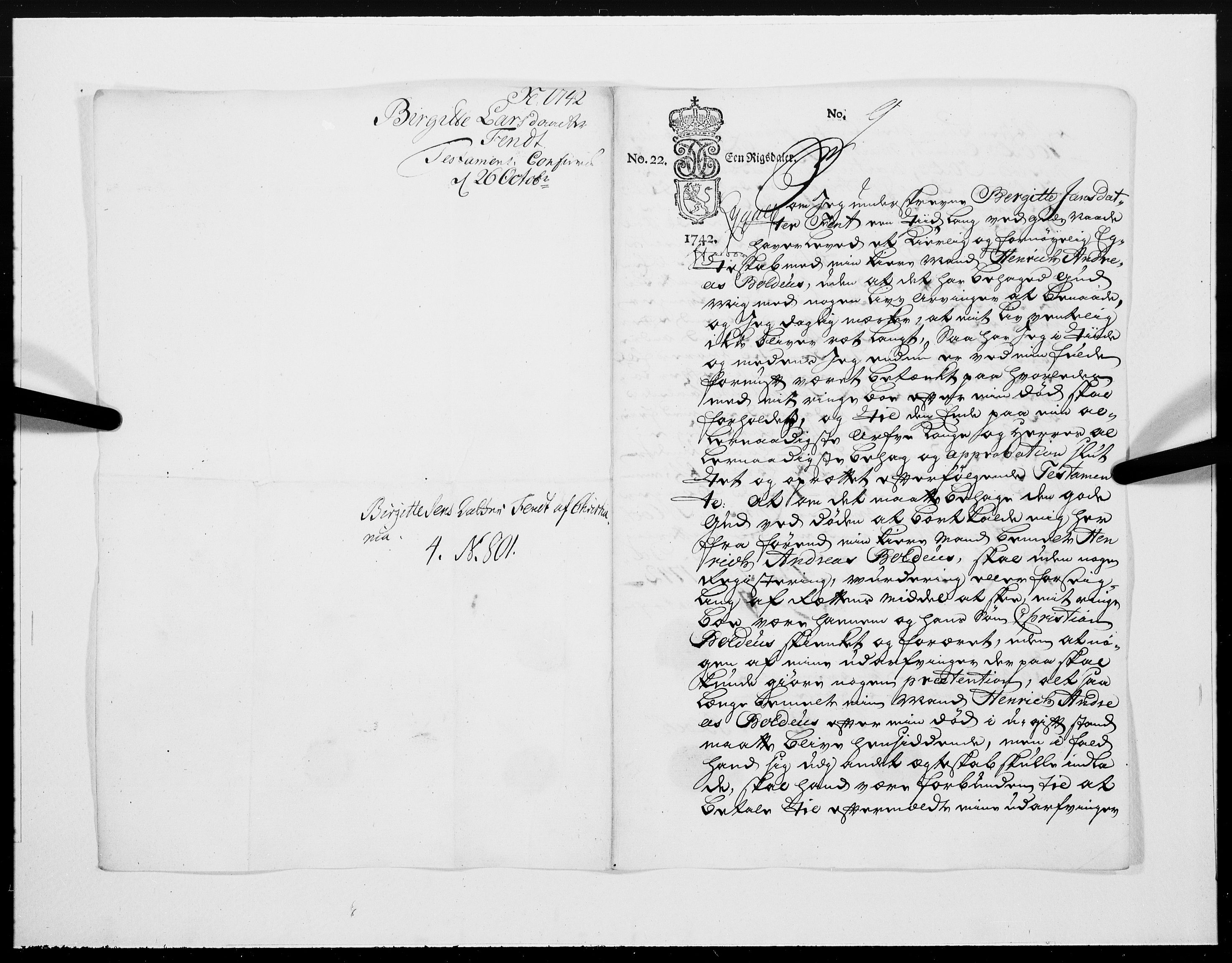 Danske Kanselli 1572-1799, AV/RA-EA-3023/F/Fc/Fcc/Fcca/L0136: Norske innlegg 1572-1799, 1742, p. 370