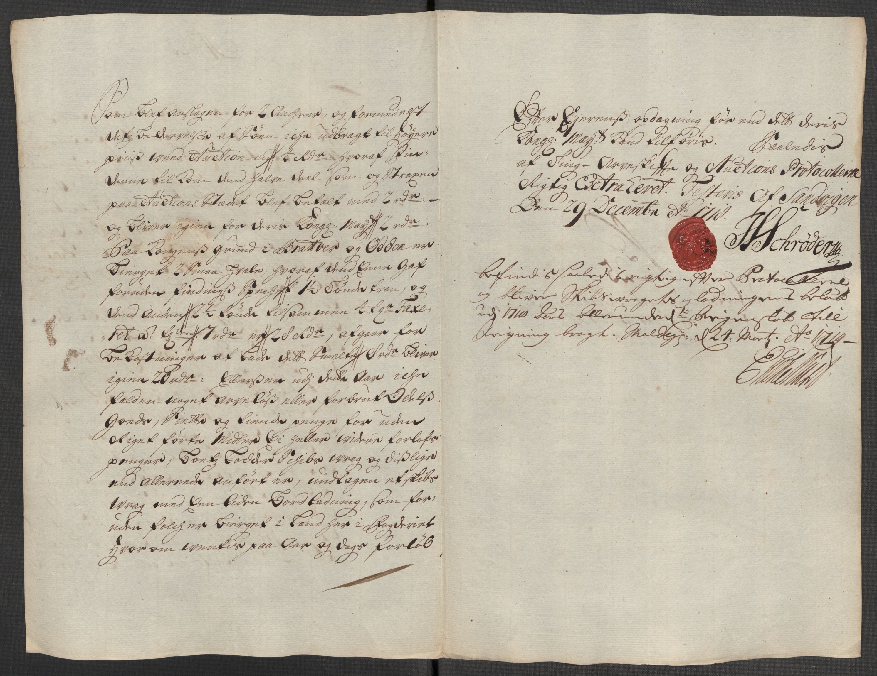 Rentekammeret inntil 1814, Reviderte regnskaper, Fogderegnskap, AV/RA-EA-4092/R56/L3751: Fogderegnskap Nordmøre, 1718, p. 187