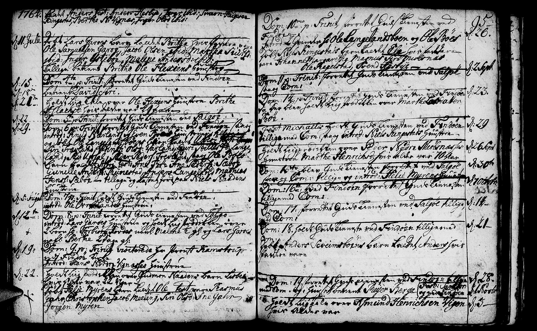 Finnøy sokneprestkontor, SAST/A-101825/H/Ha/Haa/L0004: Parish register (official) no. A 4, 1746-1772, p. 95