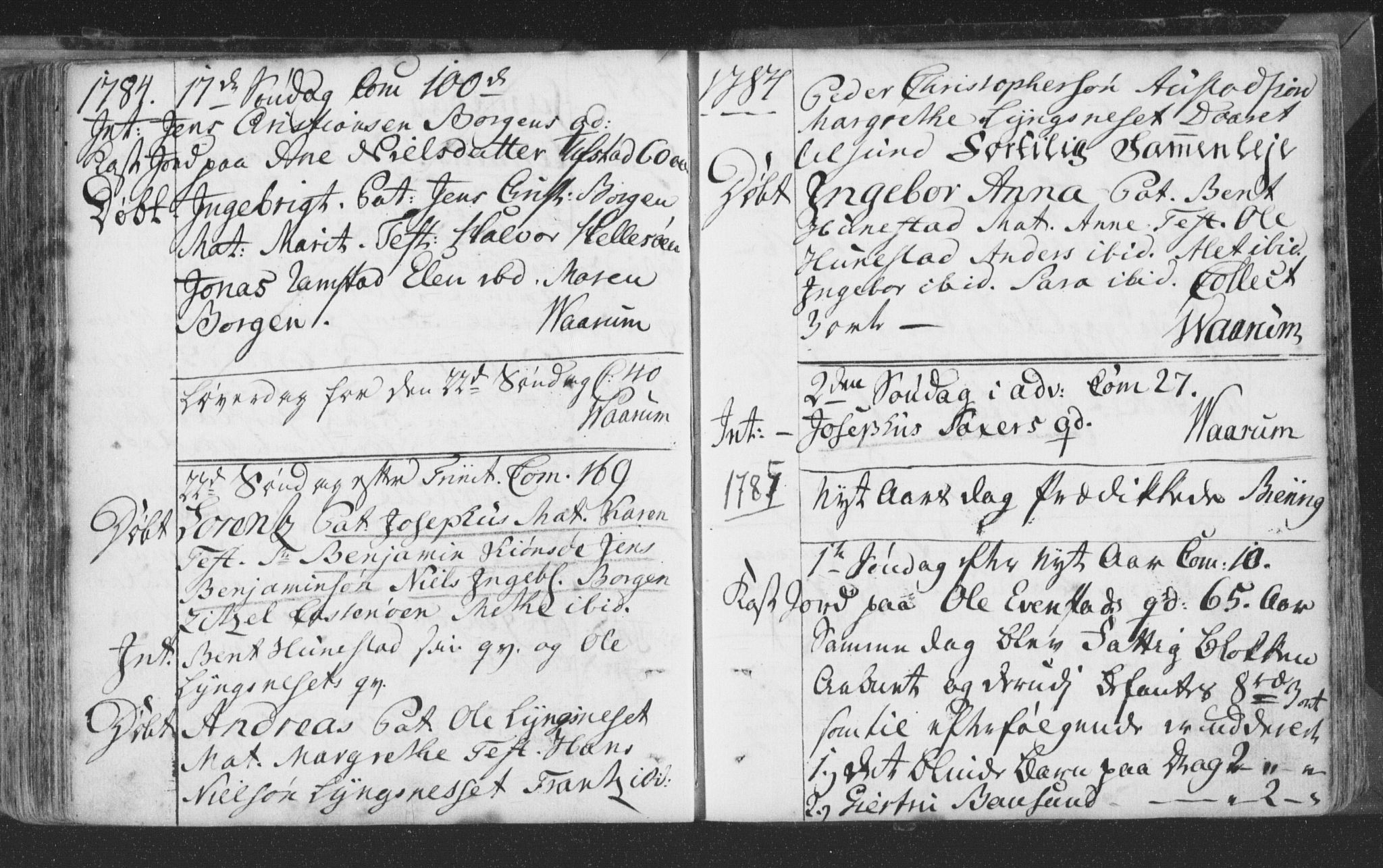 Ministerialprotokoller, klokkerbøker og fødselsregistre - Nord-Trøndelag, SAT/A-1458/786/L0685: Parish register (official) no. 786A01, 1710-1798