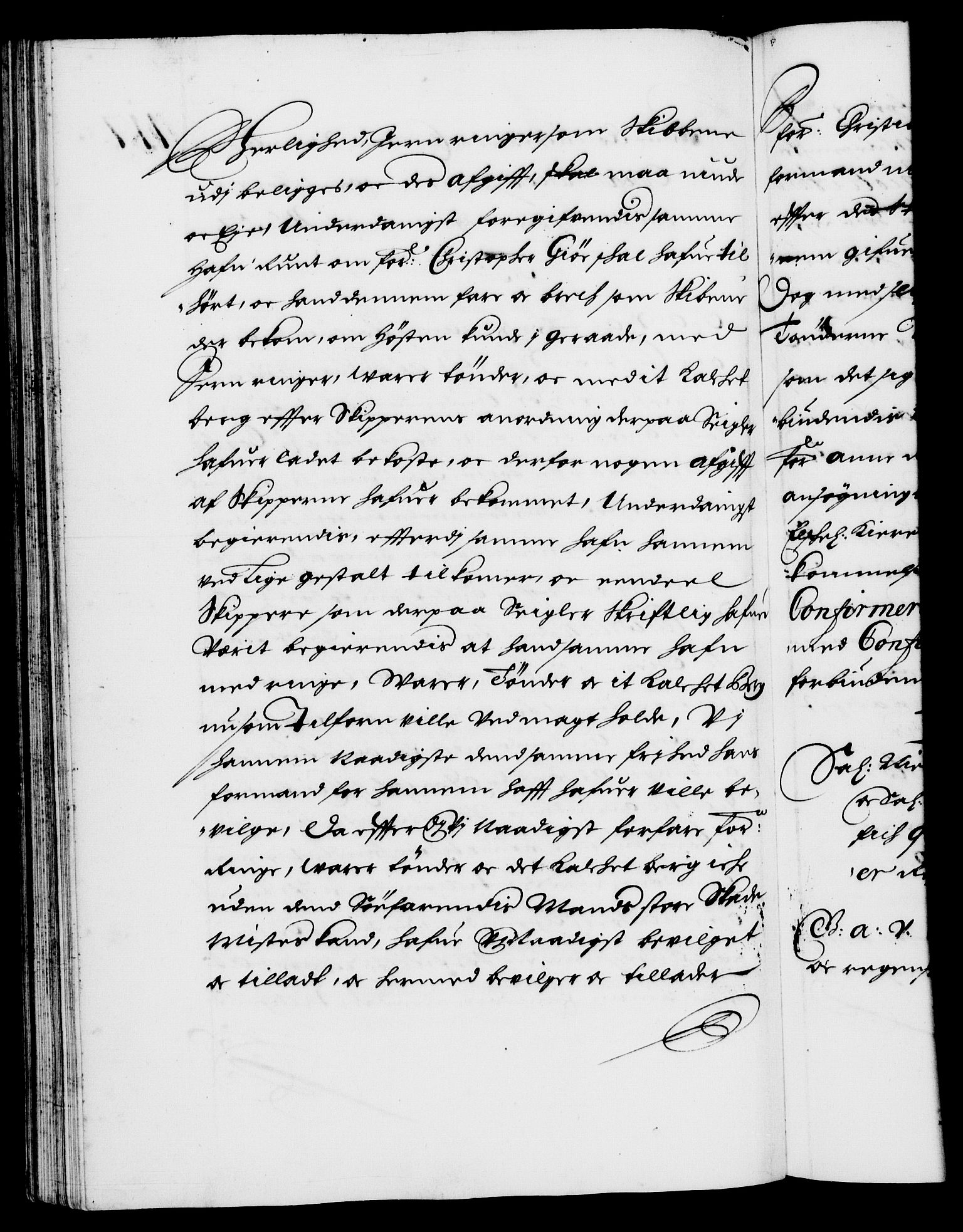 Danske Kanselli 1572-1799, RA/EA-3023/F/Fc/Fca/Fcaa/L0009: Norske registre (mikrofilm), 1657-1660, p. 117b