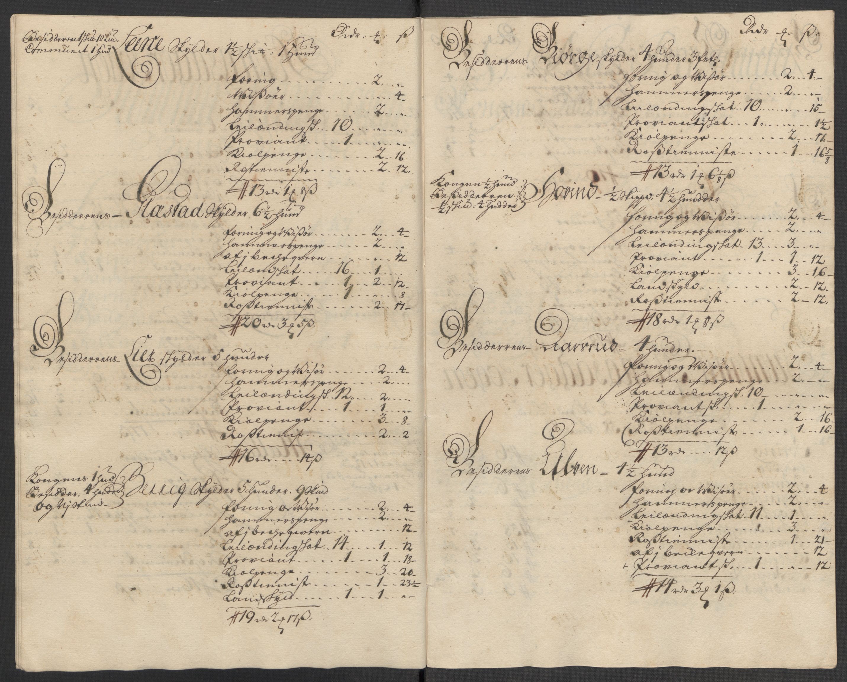 Rentekammeret inntil 1814, Reviderte regnskaper, Fogderegnskap, AV/RA-EA-4092/R16/L1053: Fogderegnskap Hedmark, 1715, p. 336