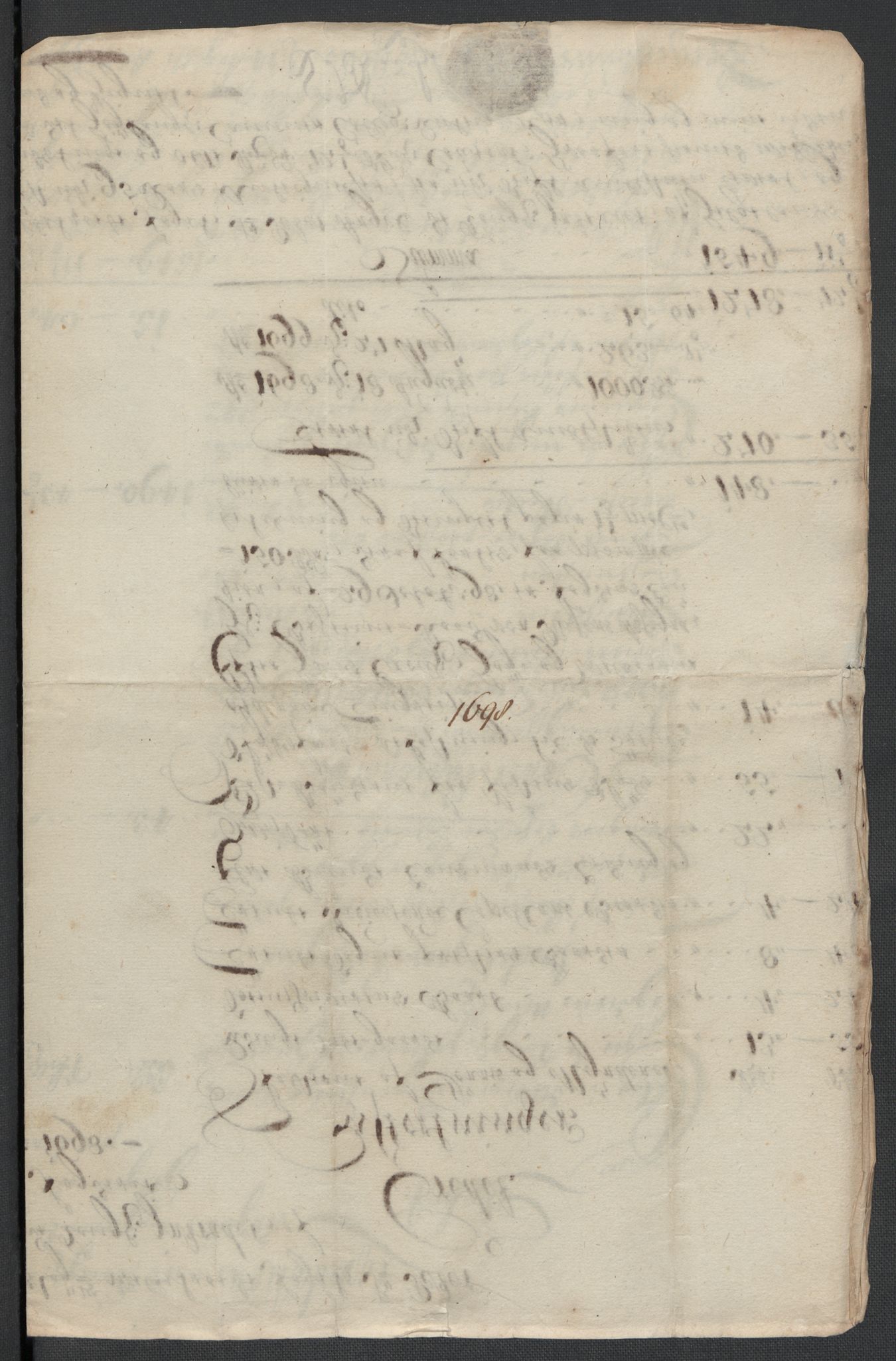 Rentekammeret inntil 1814, Reviderte regnskaper, Fogderegnskap, AV/RA-EA-4092/R65/L4506: Fogderegnskap Helgeland, 1697-1698, p. 132