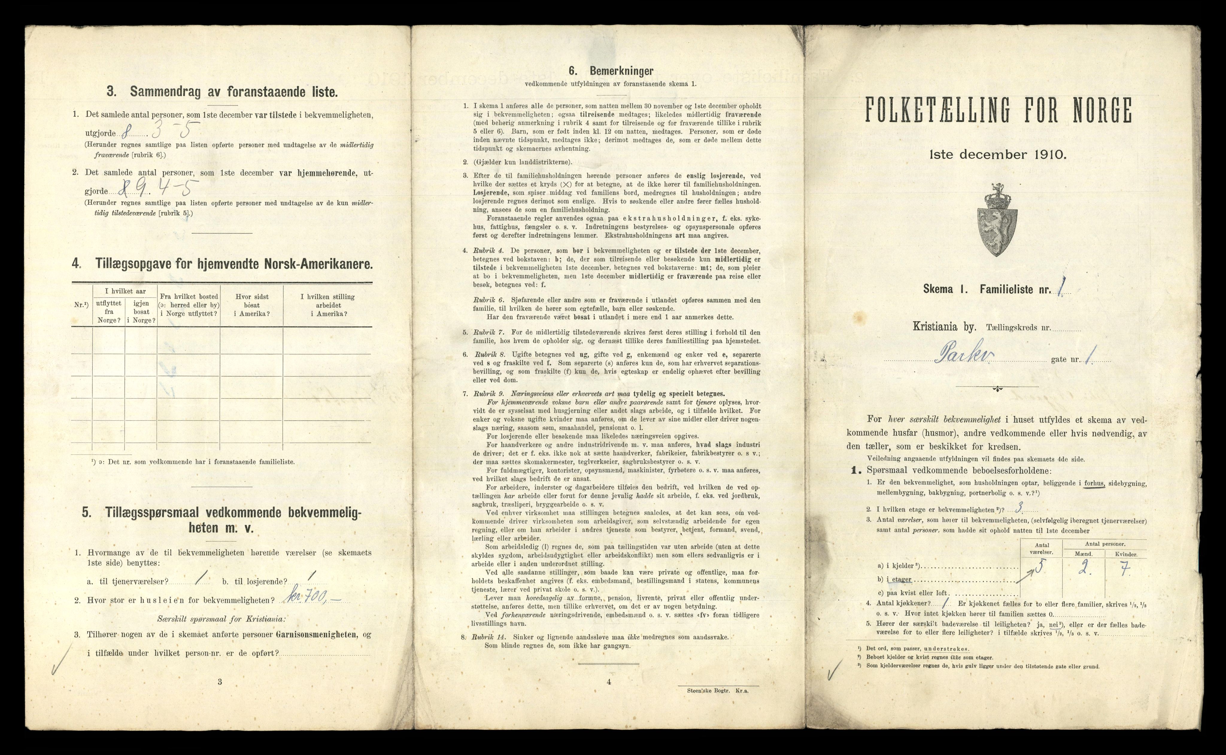 RA, 1910 census for Kristiania, 1910, p. 75527