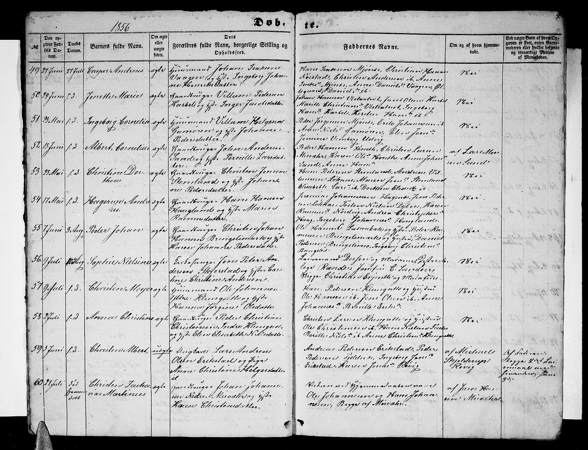 Ministerialprotokoller, klokkerbøker og fødselsregistre - Nordland, SAT/A-1459/852/L0753: Parish register (copy) no. 852C04, 1856-1877, p. 9