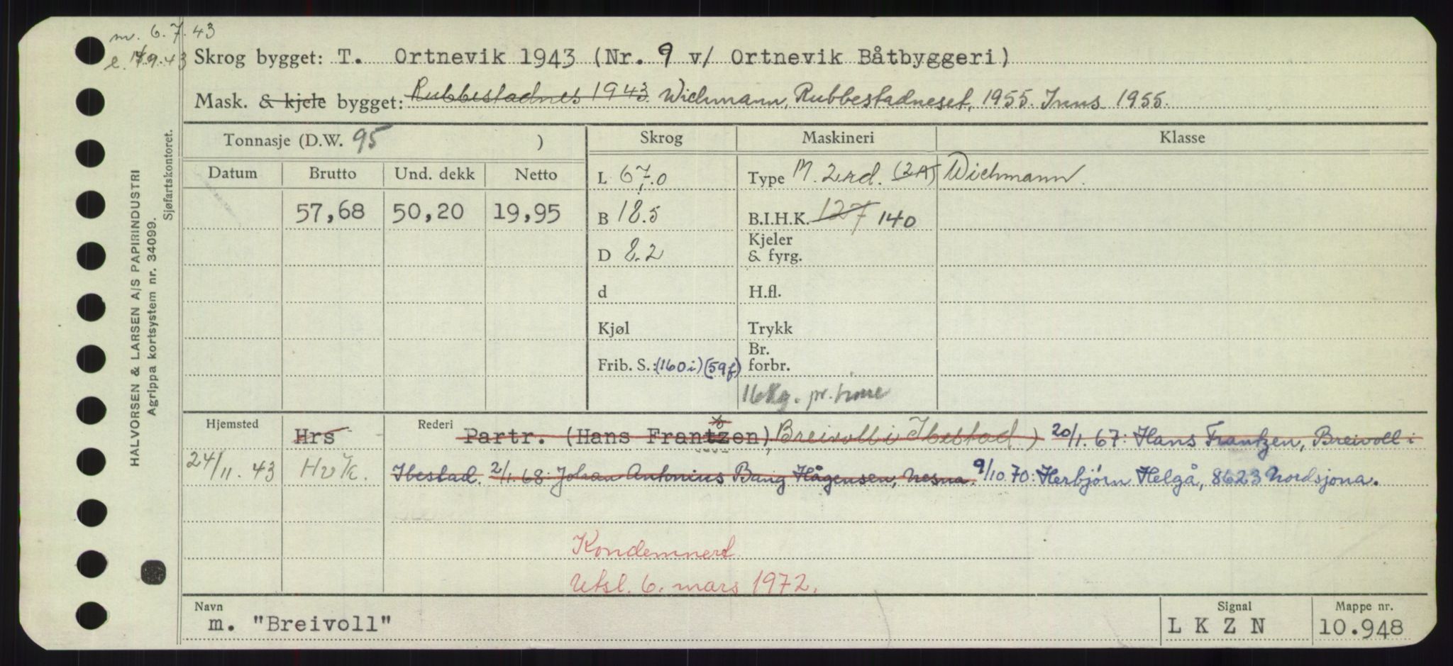 Sjøfartsdirektoratet med forløpere, Skipsmålingen, RA/S-1627/H/Hd/L0005: Fartøy, Br-Byg, p. 211