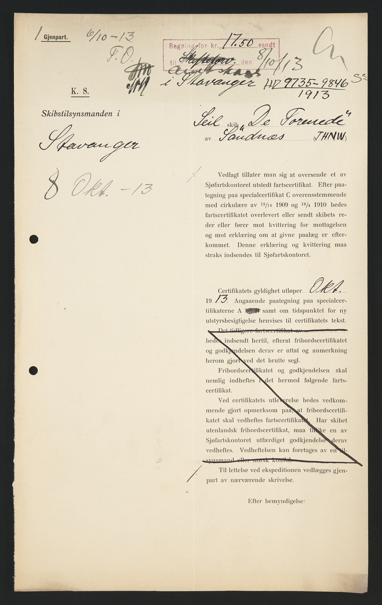 Sjøfartsdirektoratet med forløpere, skipsmapper slettede skip, AV/RA-S-4998/F/Fa/L0235: --, 1847-1930, p. 537