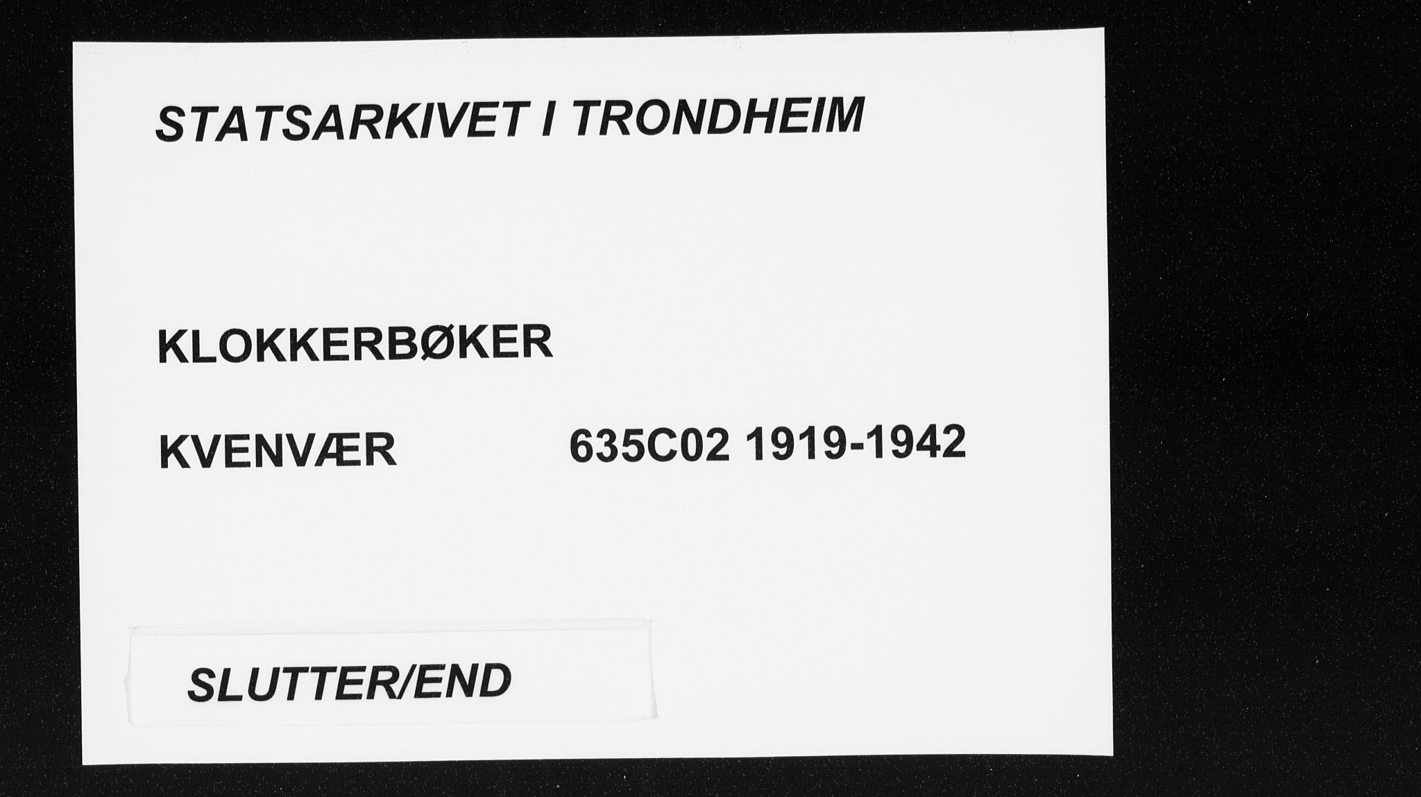 Ministerialprotokoller, klokkerbøker og fødselsregistre - Sør-Trøndelag, SAT/A-1456/635/L0554: Parish register (copy) no. 635C02, 1919-1942