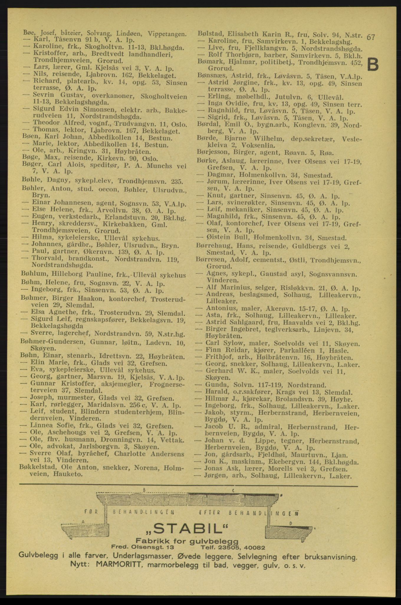 Aker adressebok/adressekalender, PUBL/001/A/006: Aker adressebok, 1937-1938, p. 67