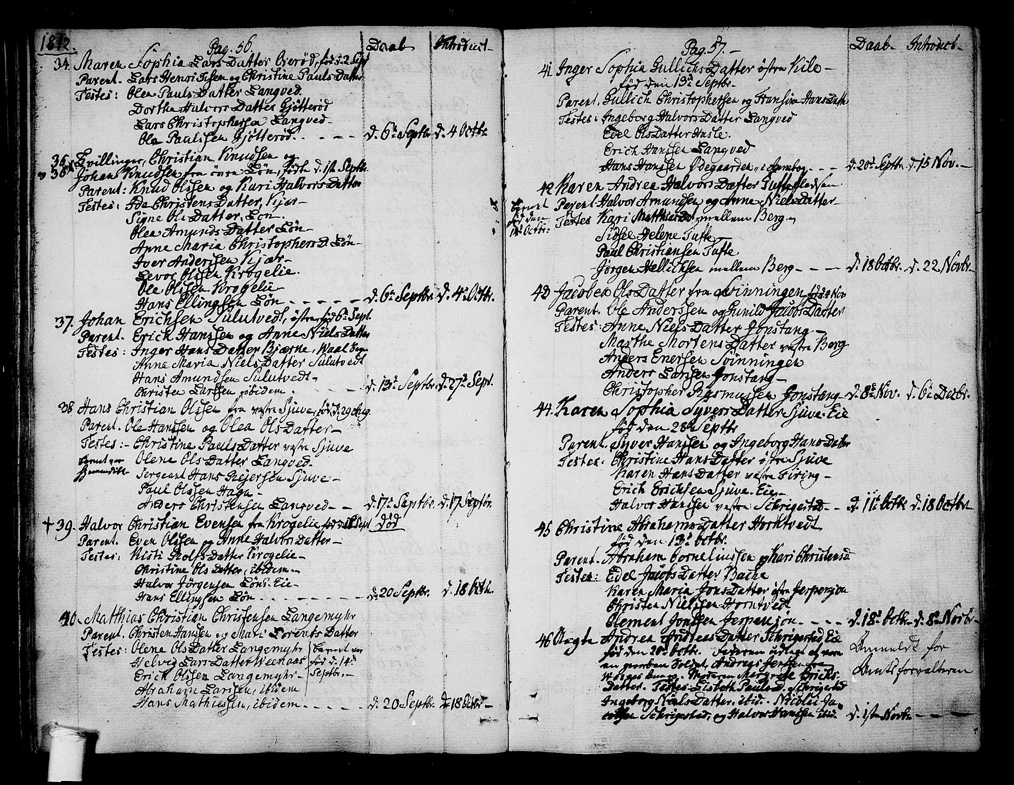 Ramnes kirkebøker, AV/SAKO-A-314/F/Fa/L0003: Parish register (official) no. I 3, 1790-1813, p. 56-57