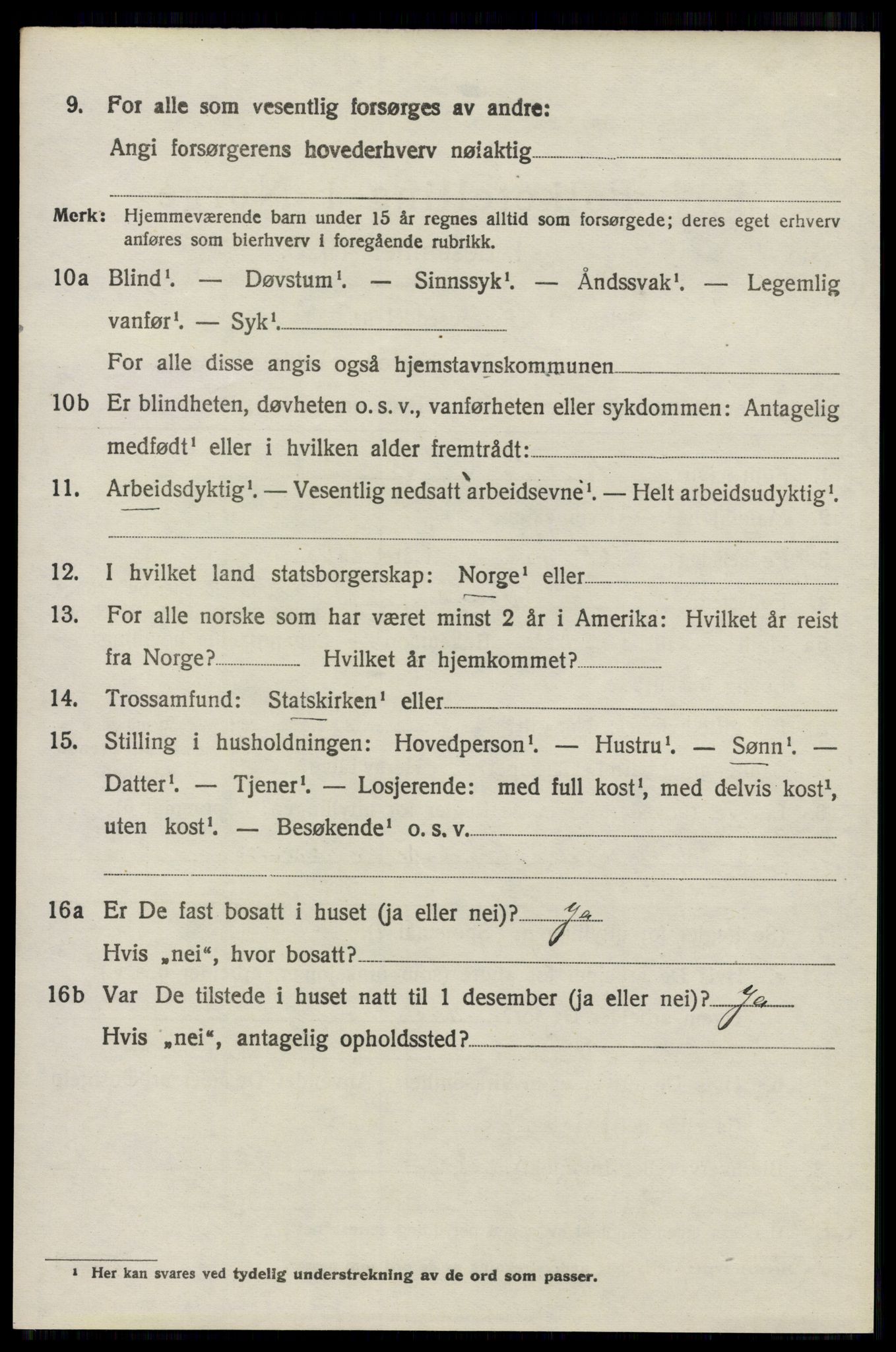 SAO, 1920 census for Frogn, 1920, p. 2386