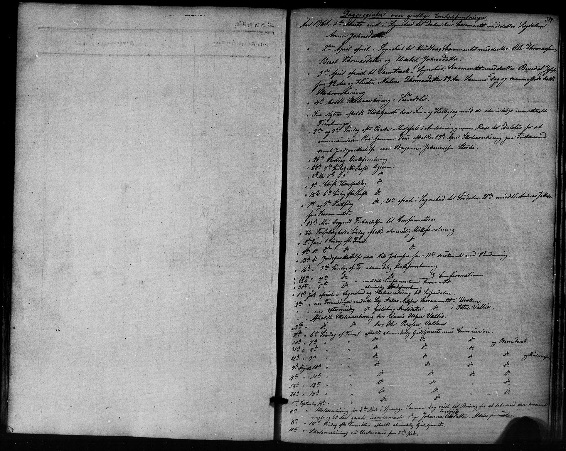 Ministerialprotokoller, klokkerbøker og fødselsregistre - Nordland, AV/SAT-A-1459/823/L0324: Parish register (official) no. 823A01, 1860-1878, p. 314