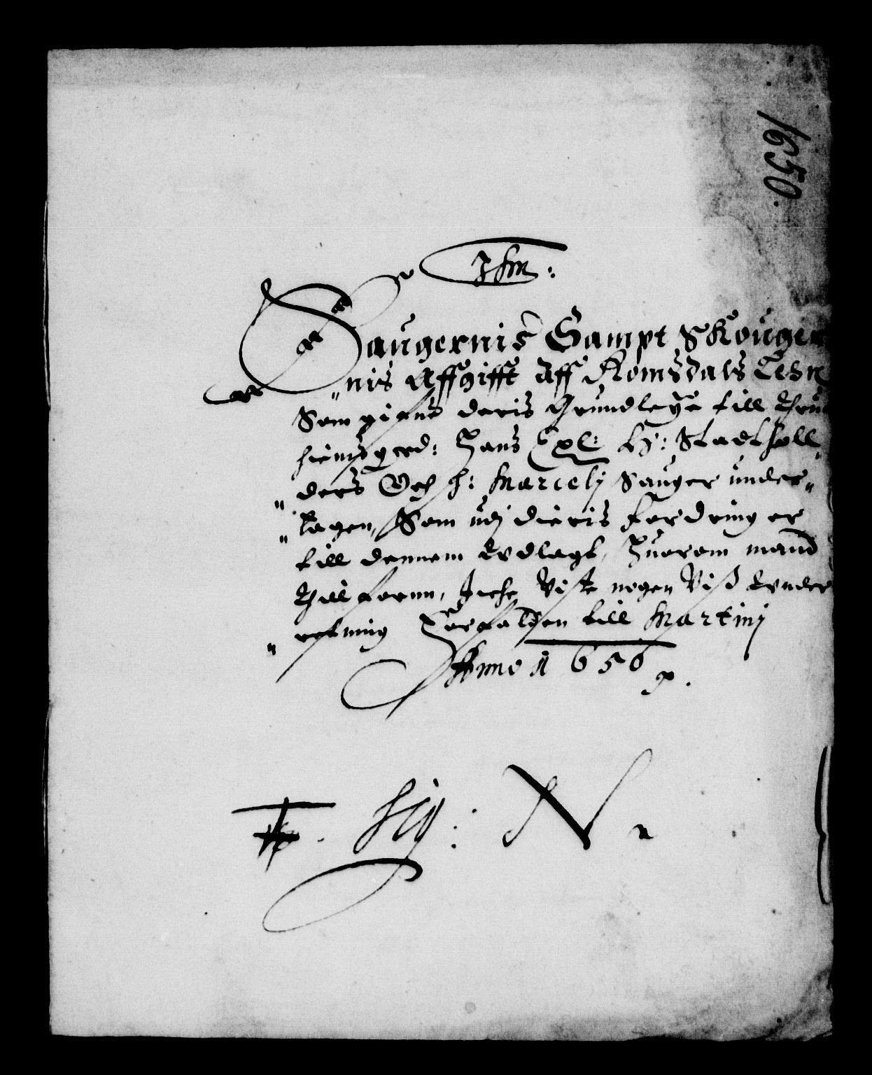 Rentekammeret inntil 1814, Reviderte regnskaper, Lensregnskaper, AV/RA-EA-5023/R/Rb/Rbw/L0098: Trondheim len, 1649-1651