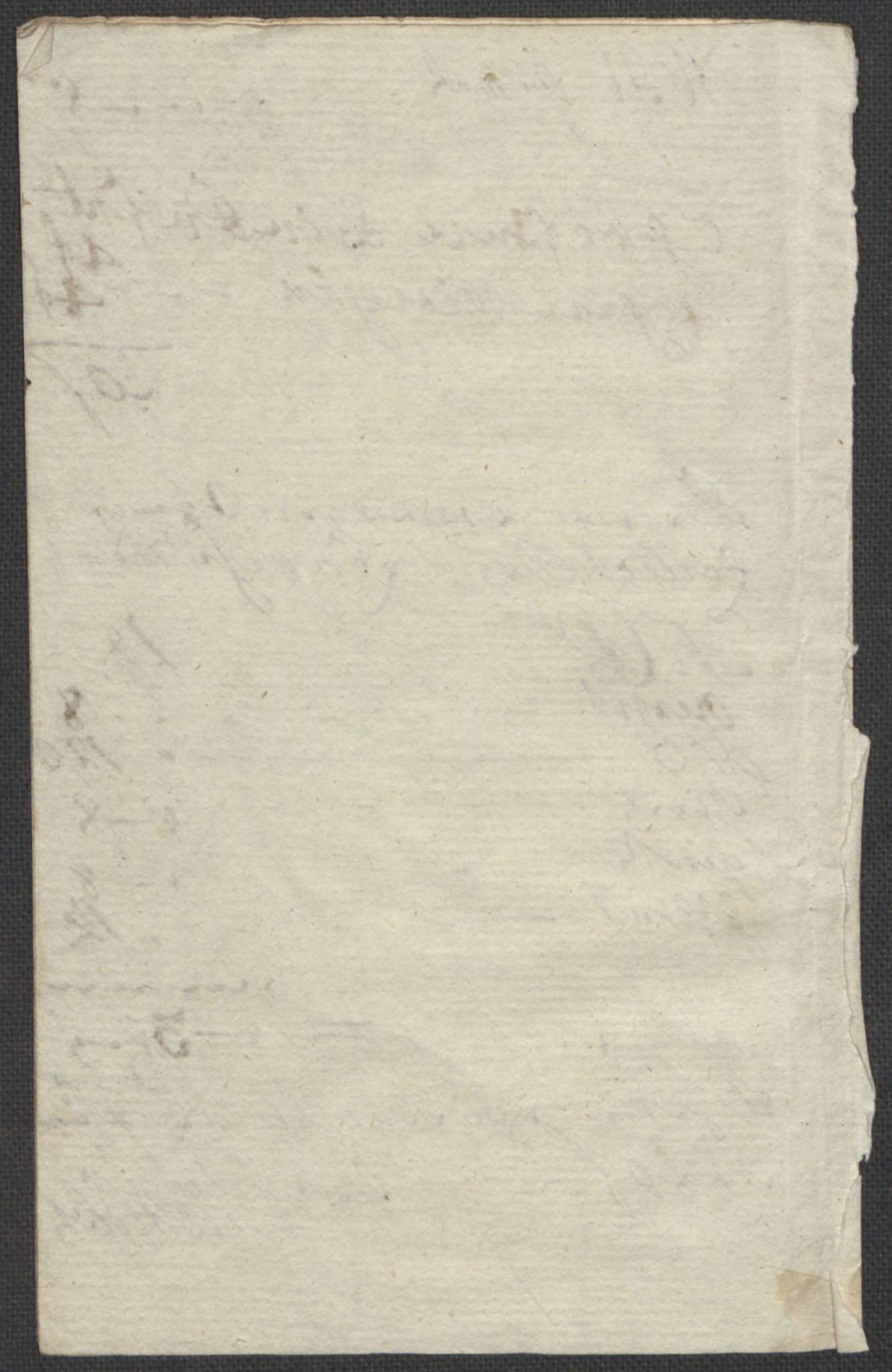 Riksarkivets diplomsamling, AV/RA-EA-5965/F15/L0025: Prestearkiv - Vestfold, 1572-1782, p. 8
