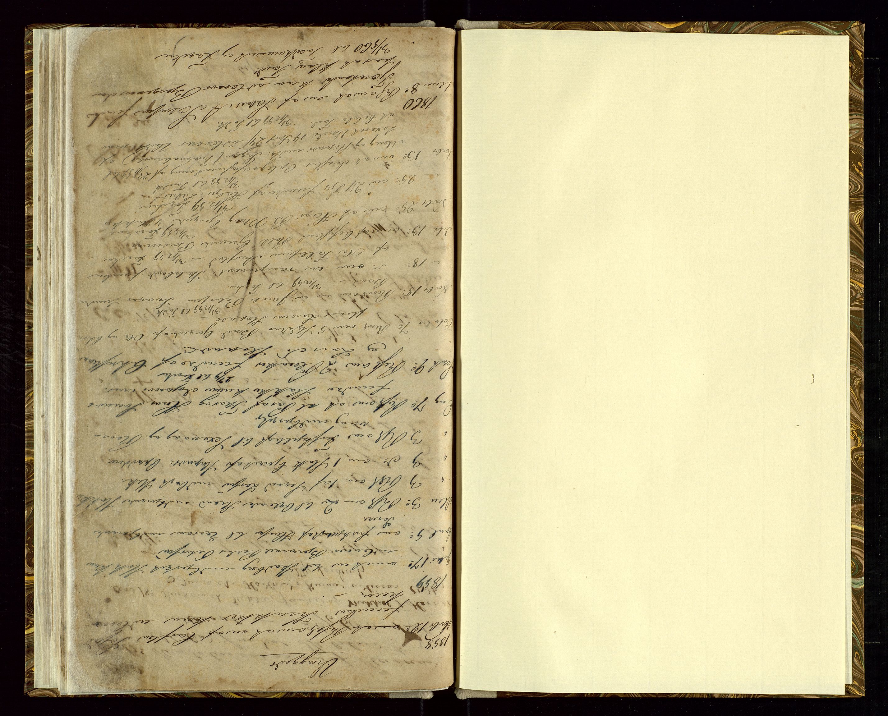 Eigersund lensmannskontor, AV/SAST-A-100171/Gga/L0001: "Fortegnelse over anmeldte Dødsfald i Egersunds Ladested og Landsogn", 1859-1868