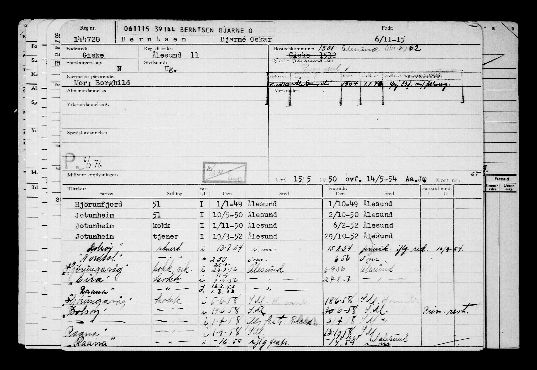 Direktoratet for sjømenn, AV/RA-S-3545/G/Gb/L0134: Hovedkort, 1915, p. 355