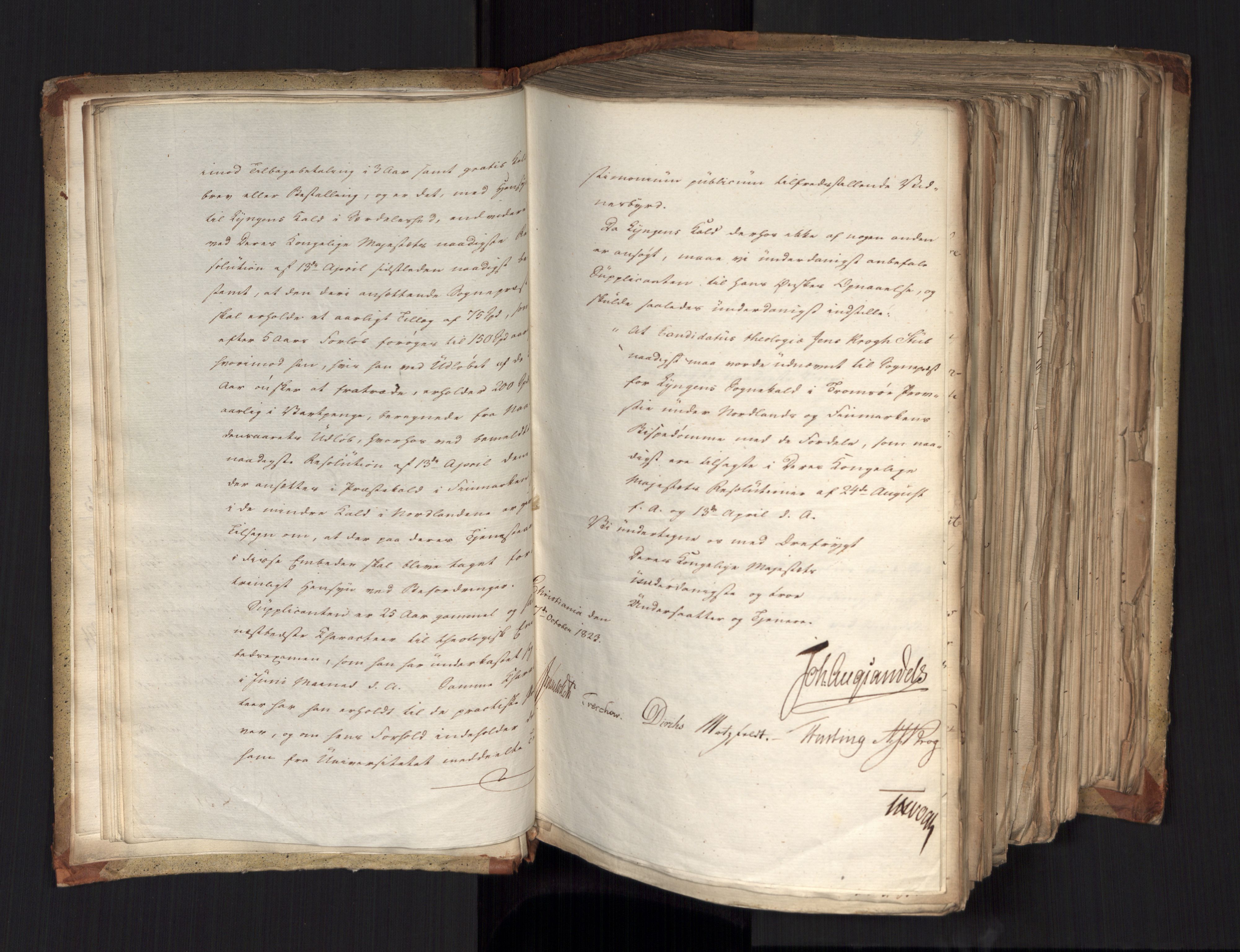 Statsrådsavdelingen i Stockholm, RA/S-1003/D/Da/L0036: Regjeringsinnstillinger nr. 841-1114, 1823, p. 25