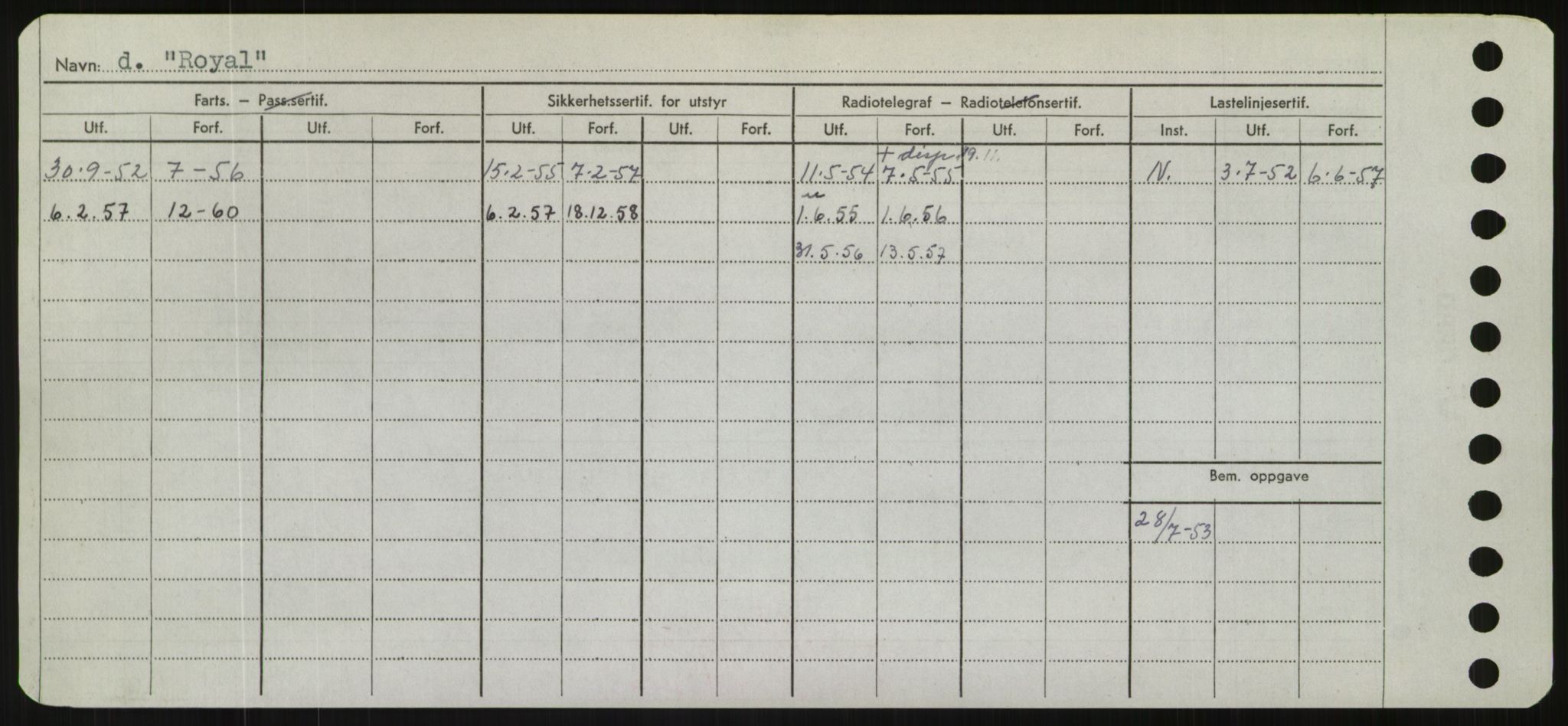 Sjøfartsdirektoratet med forløpere, Skipsmålingen, AV/RA-S-1627/H/Hd/L0031: Fartøy, Rju-Sam, p. 252