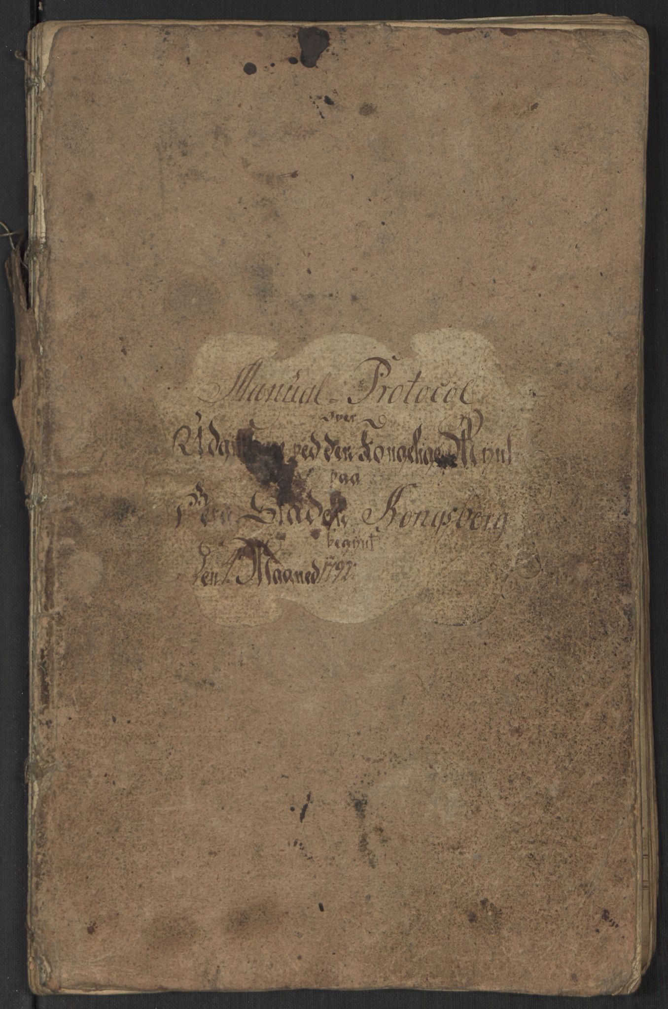 Rentekammeret inntil 1814, Realistisk ordnet avdeling, RA/EA-4070/Oa/L0010: [Y8]: Regninger for Kongsbergs mynt., 1760-1805, p. 384