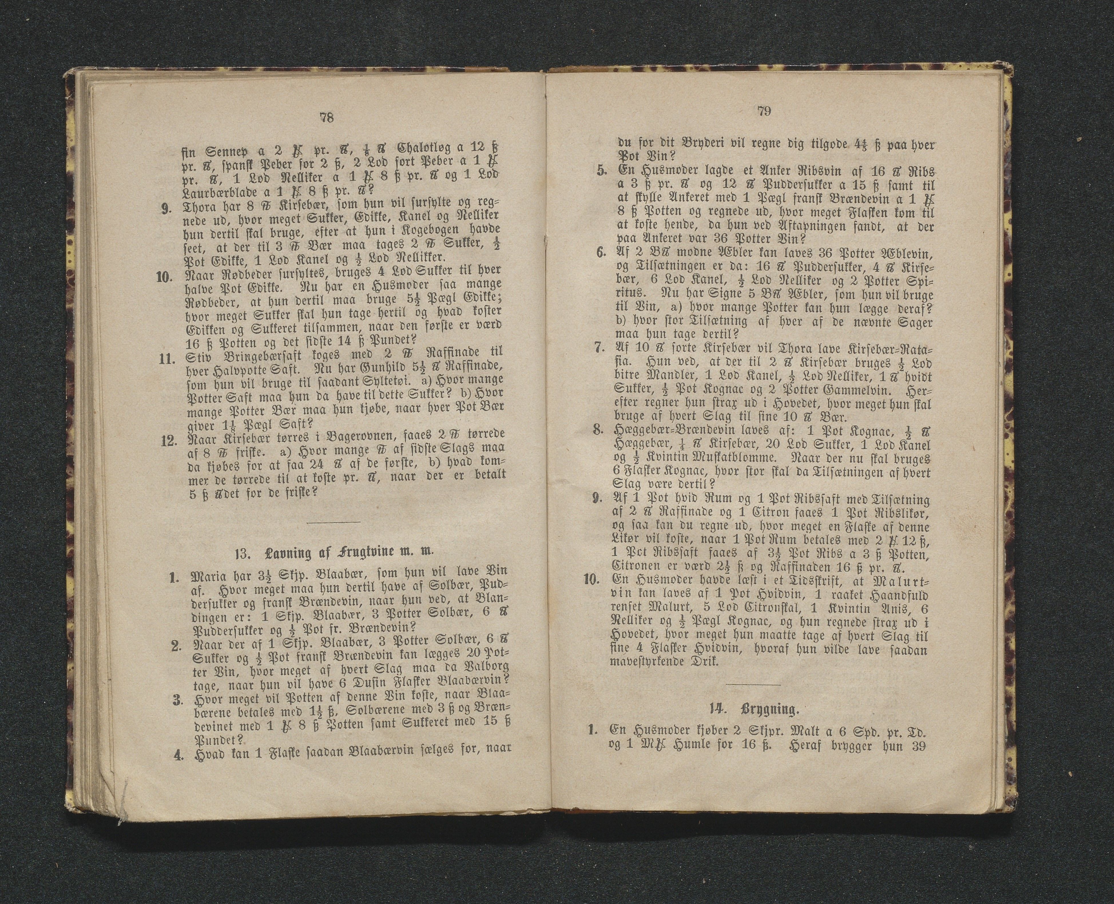 Randi Olsen Skjulestads brevsamling, AAKS/PA-2585/Y/Y01/L0001: Skolebøker, 1849-1875