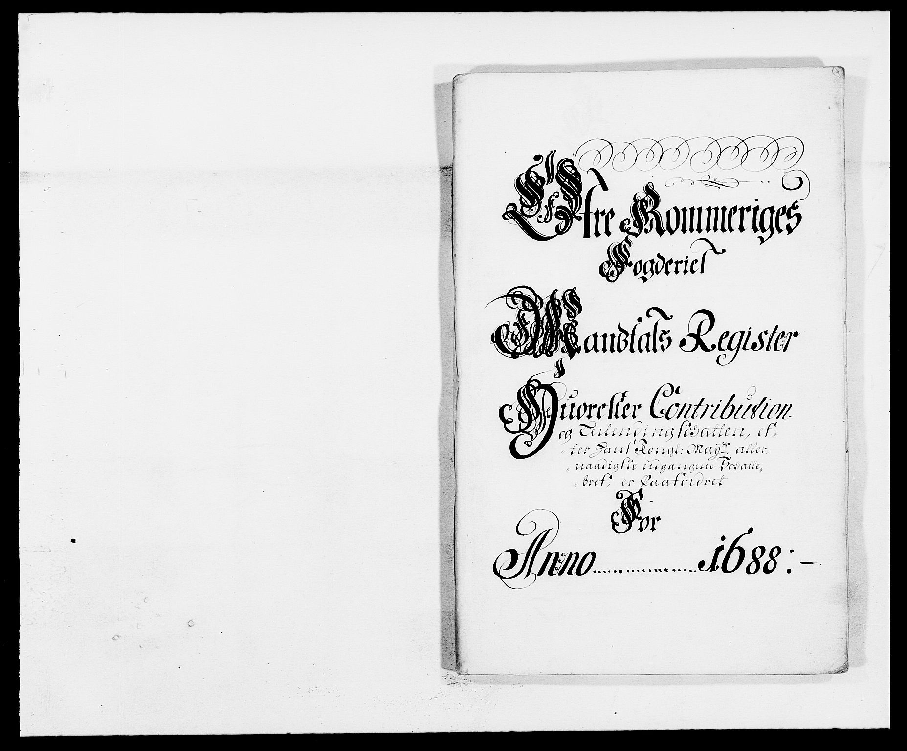 Rentekammeret inntil 1814, Reviderte regnskaper, Fogderegnskap, RA/EA-4092/R12/L0700: Fogderegnskap Øvre Romerike, 1687-1688, p. 320