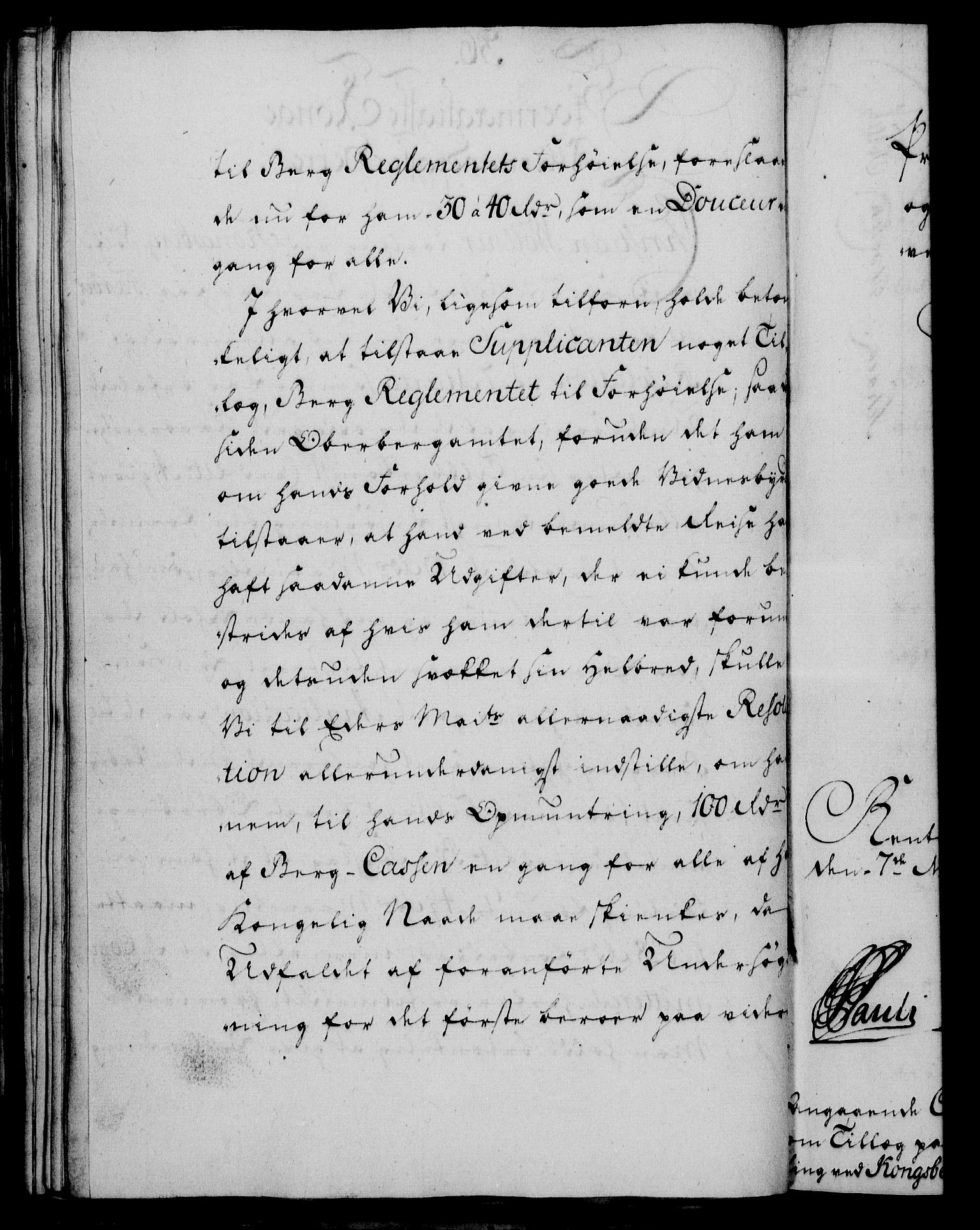 Rentekammeret, Kammerkanselliet, RA/EA-3111/G/Gf/Gfa/L0052: Norsk relasjons- og resolusjonsprotokoll (merket RK 52.52), 1770, p. 175