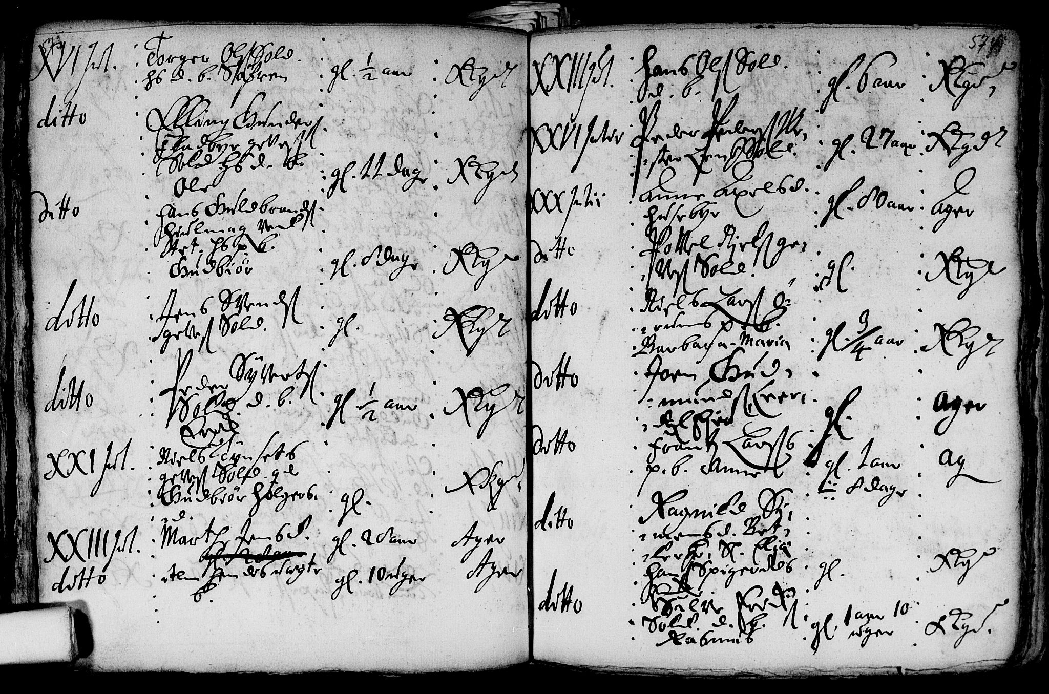 Aker prestekontor kirkebøker, AV/SAO-A-10861/F/L0002: Parish register (official) no. 2, 1714-1720, p. 573-574