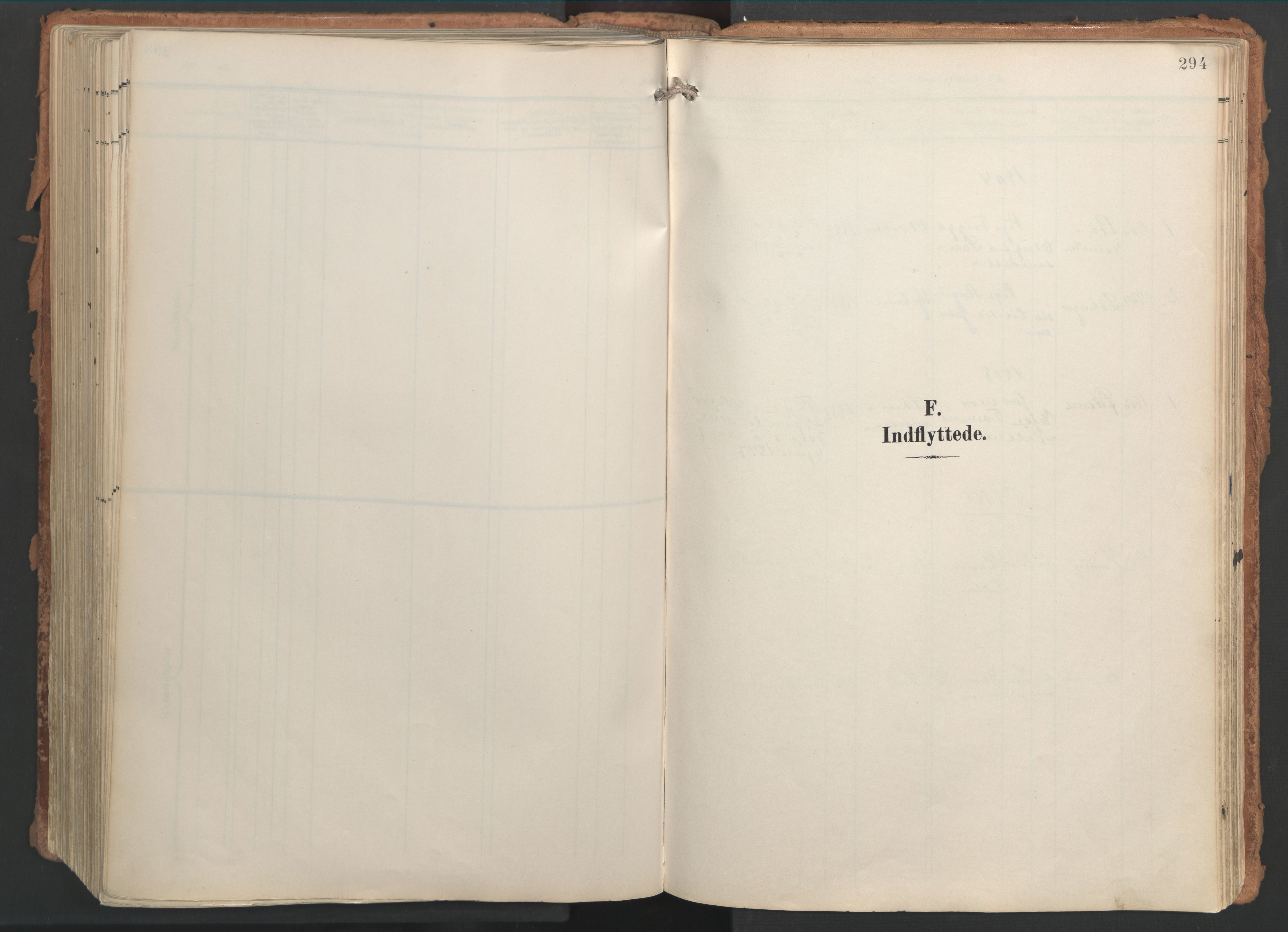 Ministerialprotokoller, klokkerbøker og fødselsregistre - Nordland, SAT/A-1459/861/L0871: Parish register (official) no. 861A06, 1903-1916, p. 294