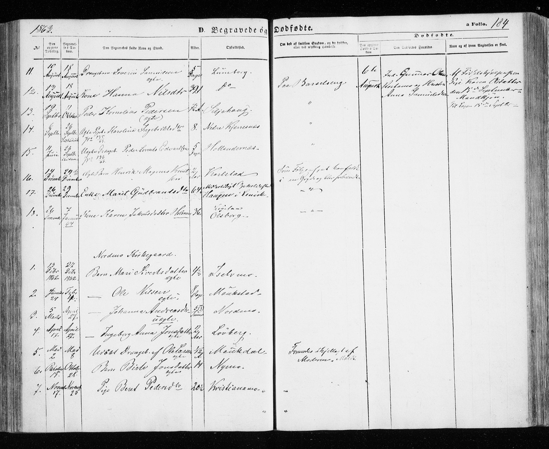 Målselv sokneprestembete, SATØ/S-1311/G/Ga/Gaa/L0004kirke: Parish register (official) no. 4, 1863-1872, p. 184