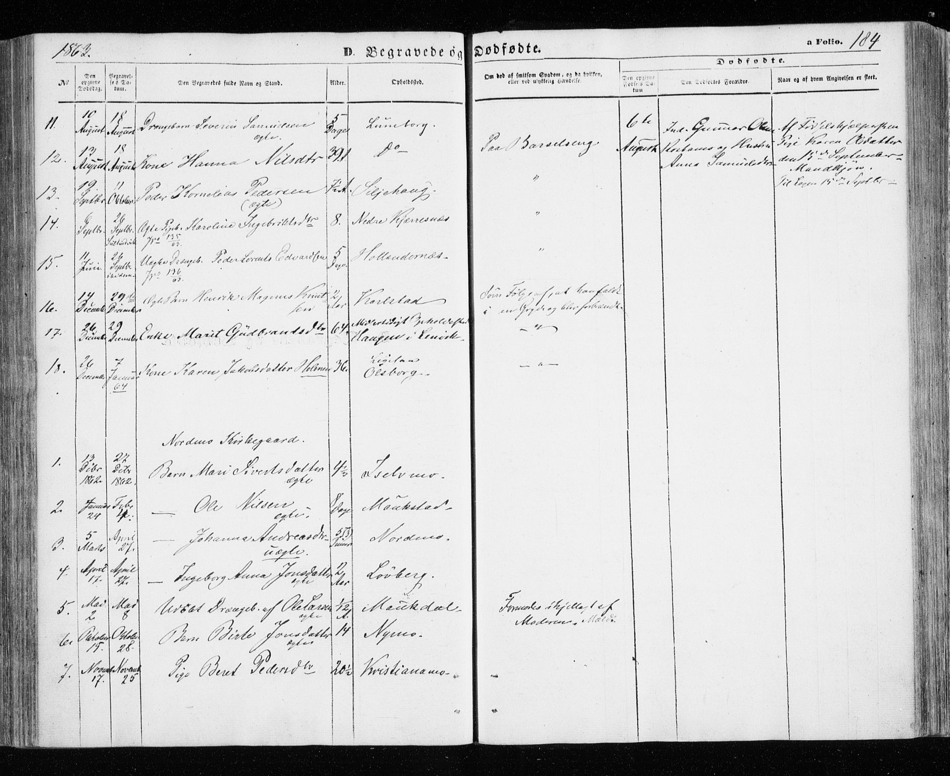 Målselv sokneprestembete, AV/SATØ-S-1311/G/Ga/Gaa/L0004kirke: Parish register (official) no. 4, 1863-1872, p. 184