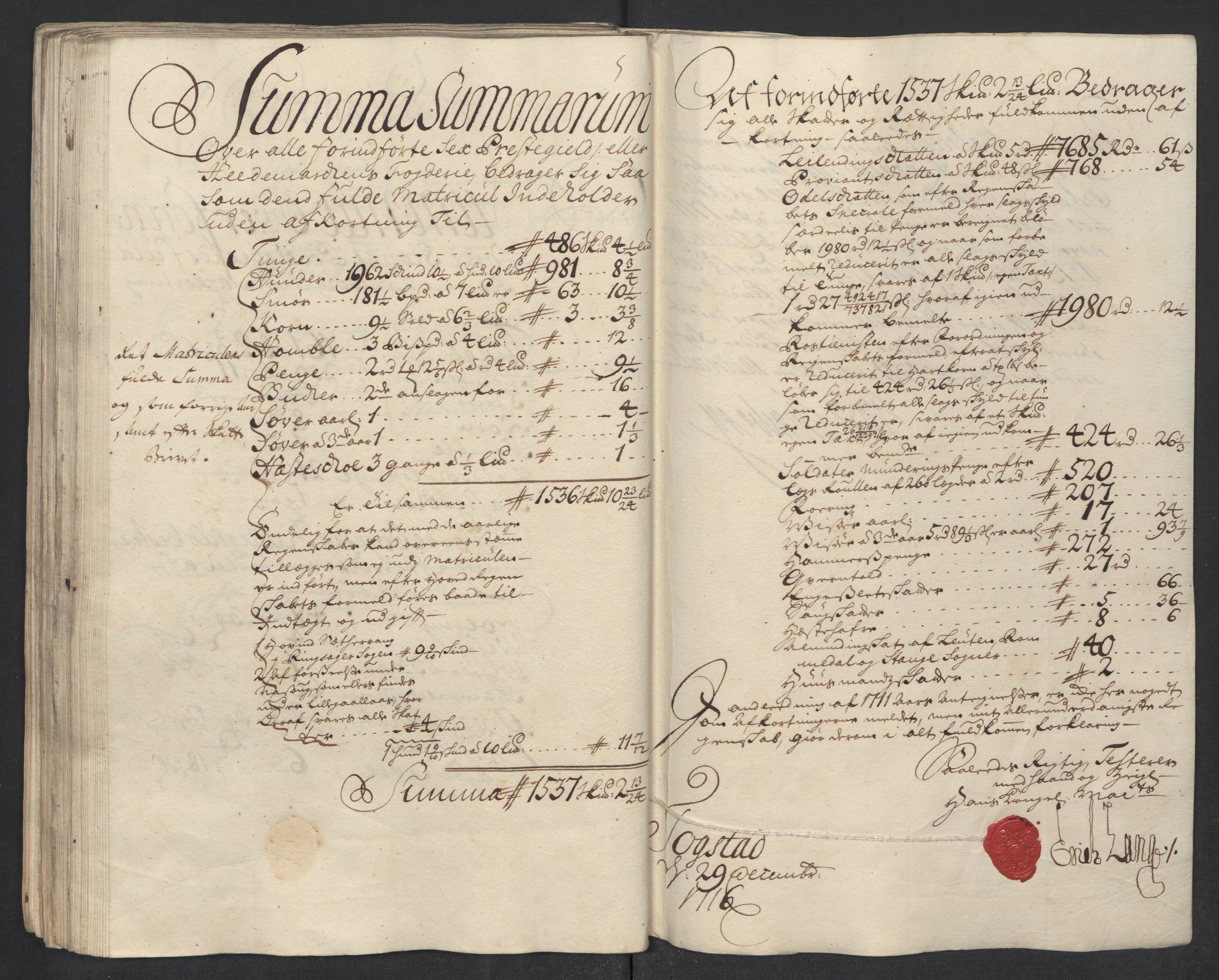 Rentekammeret inntil 1814, Reviderte regnskaper, Fogderegnskap, AV/RA-EA-4092/R16/L1055: Fogderegnskap Hedmark, 1716, p. 150