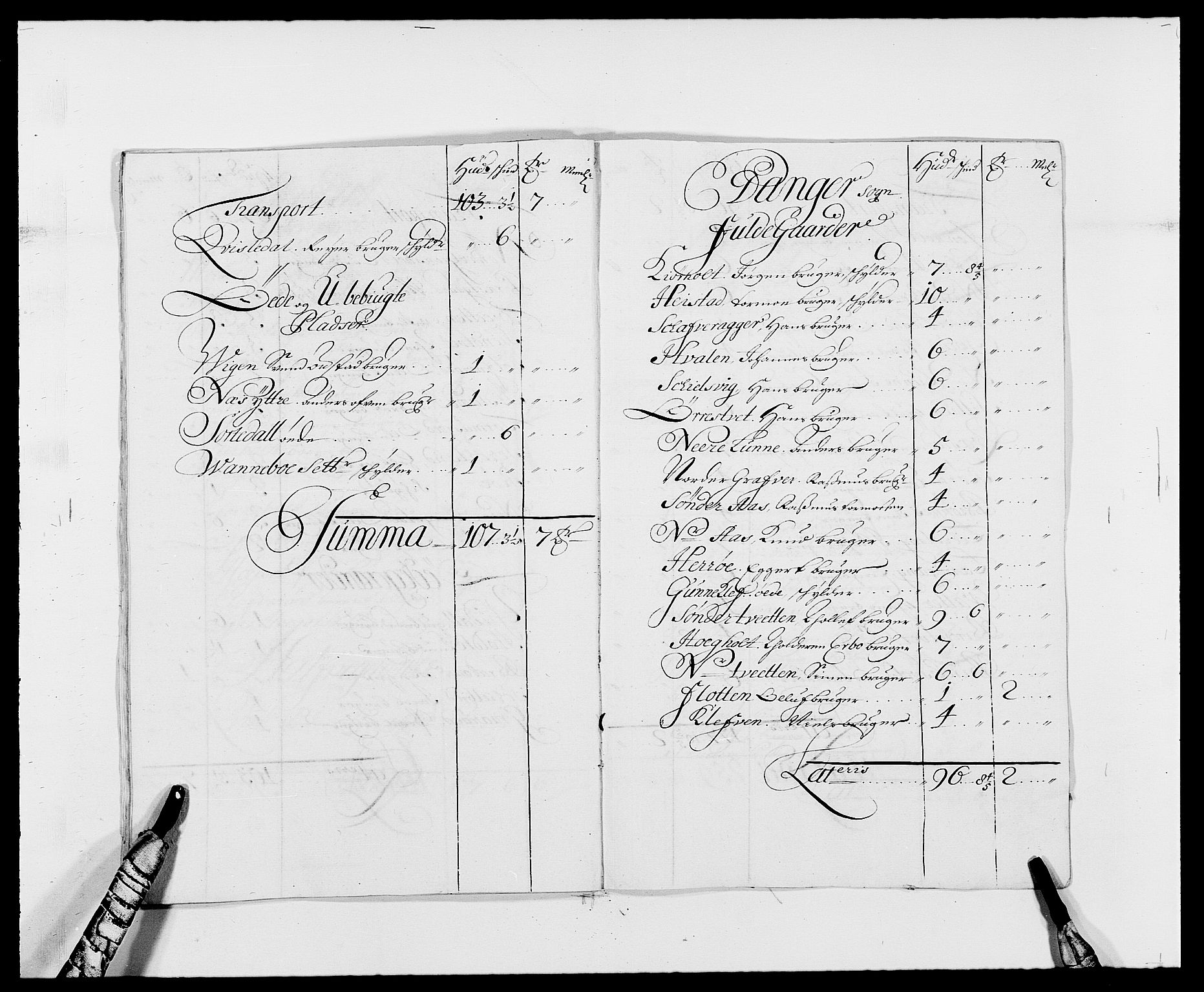 Rentekammeret inntil 1814, Reviderte regnskaper, Fogderegnskap, AV/RA-EA-4092/R34/L2050: Fogderegnskap Bamble, 1688-1691, p. 93