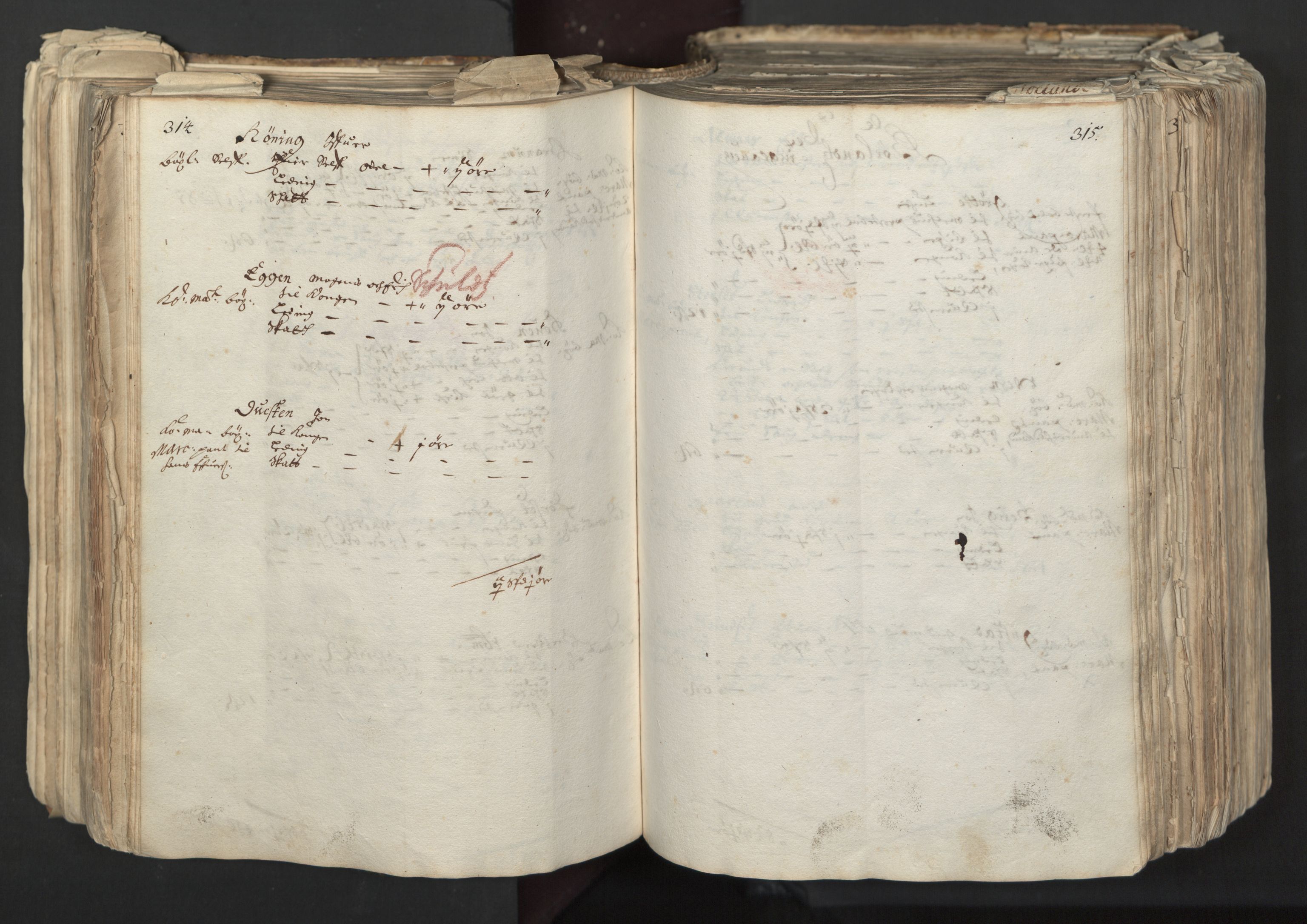 Rentekammeret inntil 1814, Realistisk ordnet avdeling, RA/EA-4070/L/L0027: Trondheim lagdømme:, 1661, p. 314-315
