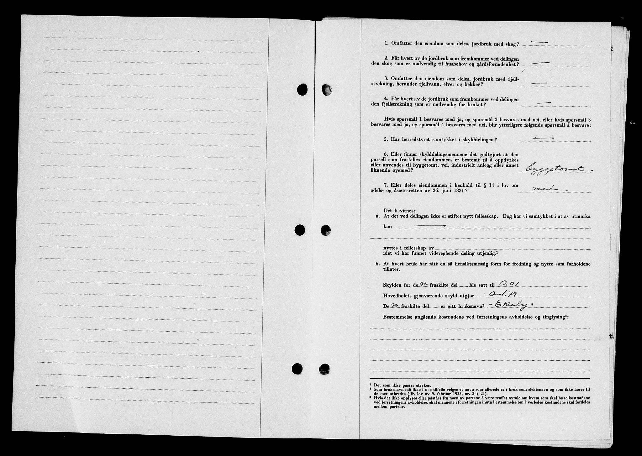 Karmsund sorenskriveri, SAST/A-100311/01/II/IIB/L0125: Mortgage book no. 105A, 1957-1957, Diary no: : 1747/1957